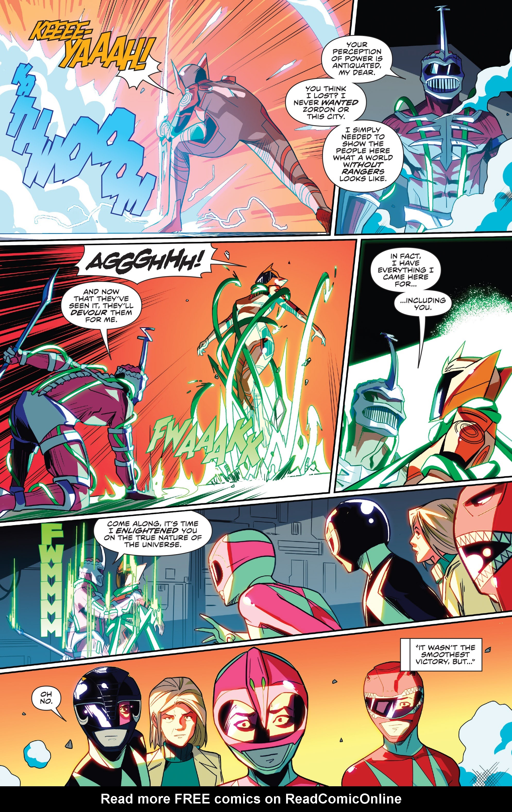 Read online Mighty Morphin comic -  Issue #8 - 20