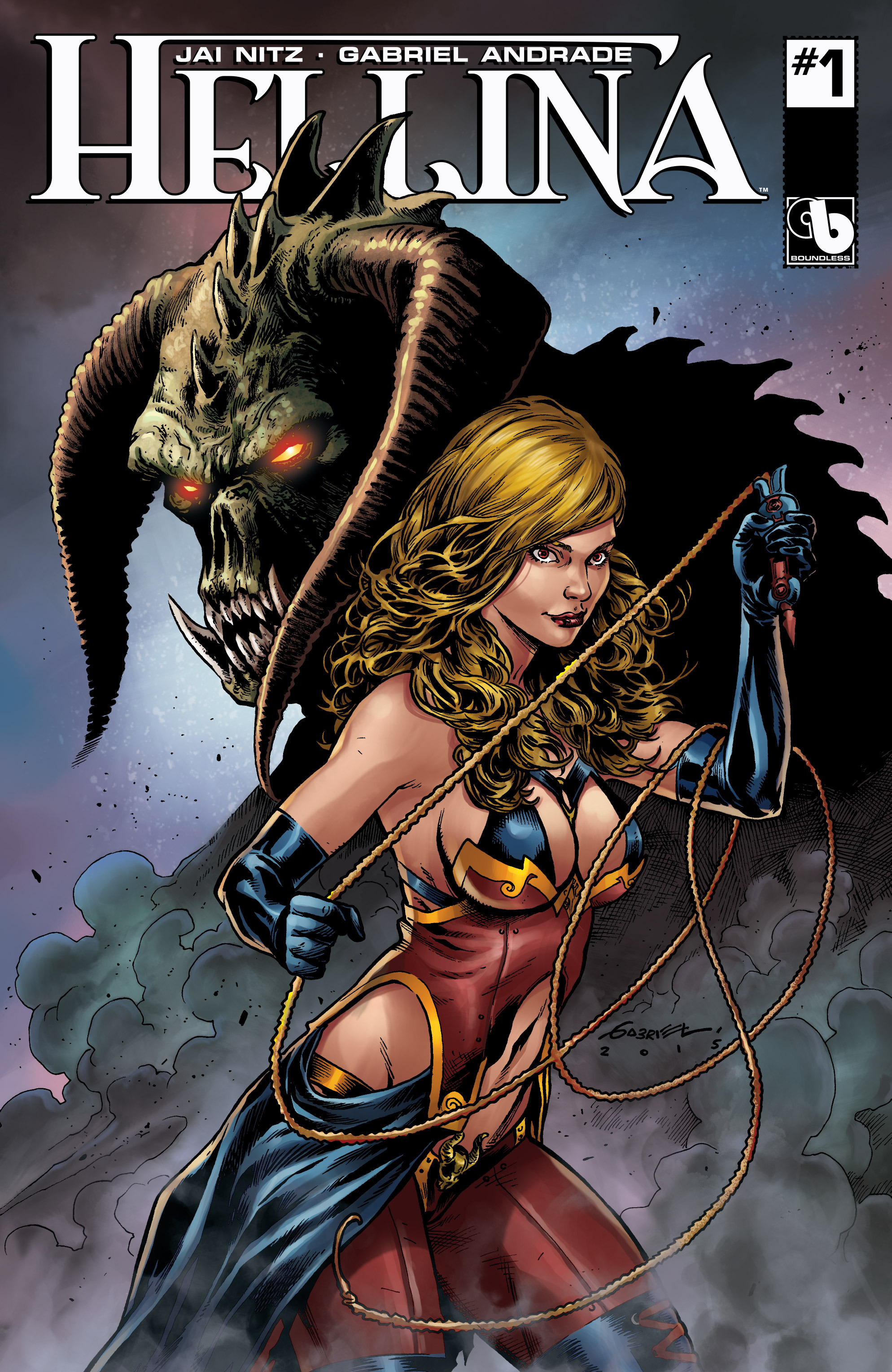 Read online Hellina (2016) comic -  Issue #1 - 1