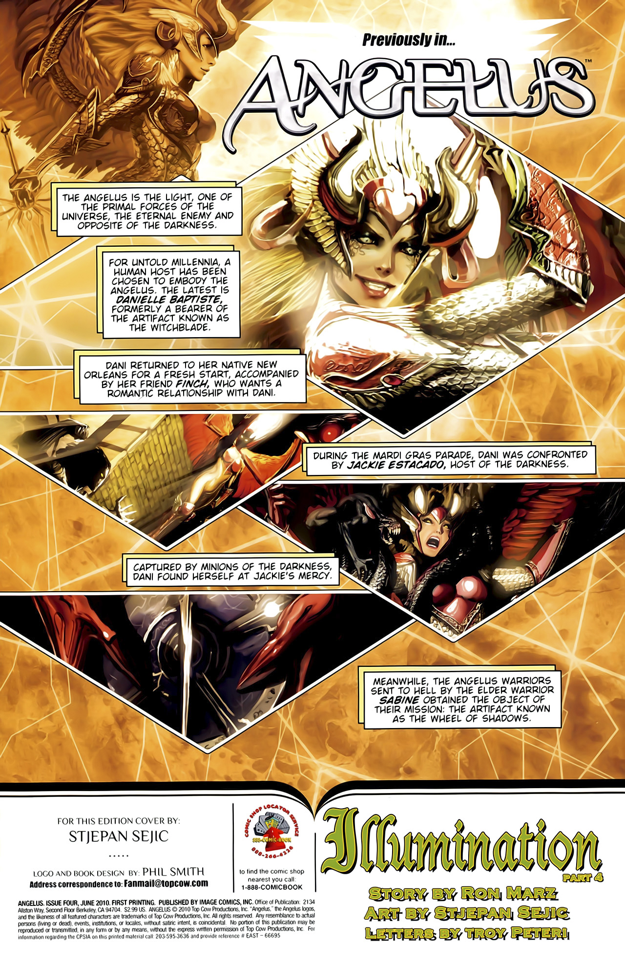 Read online Angelus comic -  Issue #4 - 3