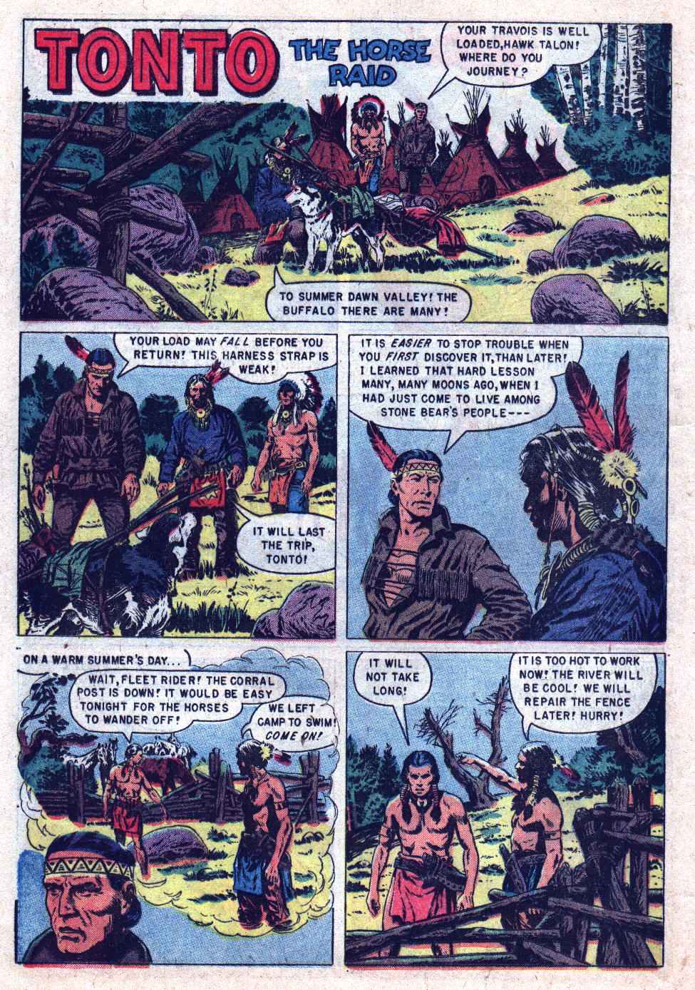 Read online Lone Ranger's Companion Tonto comic -  Issue #17 - 20