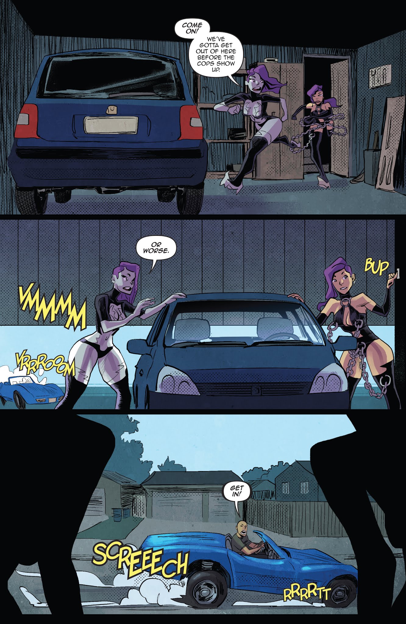 Read online Vampblade Season 3 comic -  Issue #3 - 17