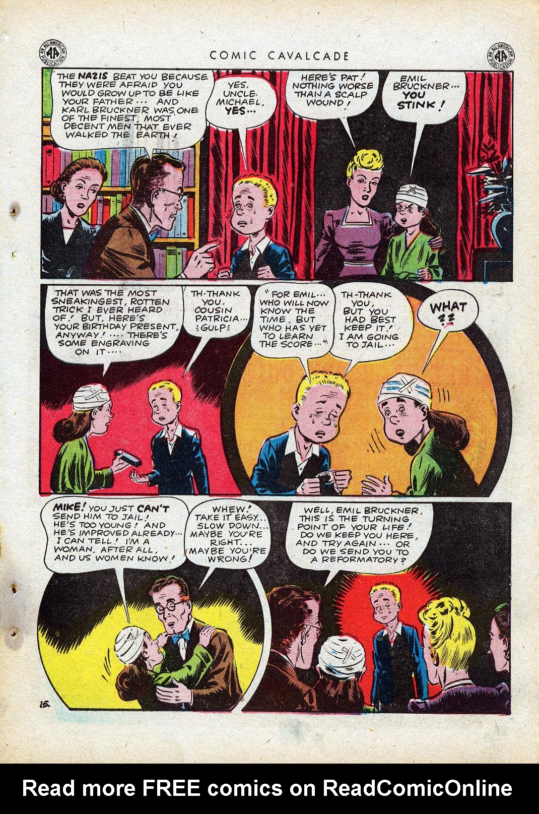 Read online Comic Cavalcade comic -  Issue #10 - 34