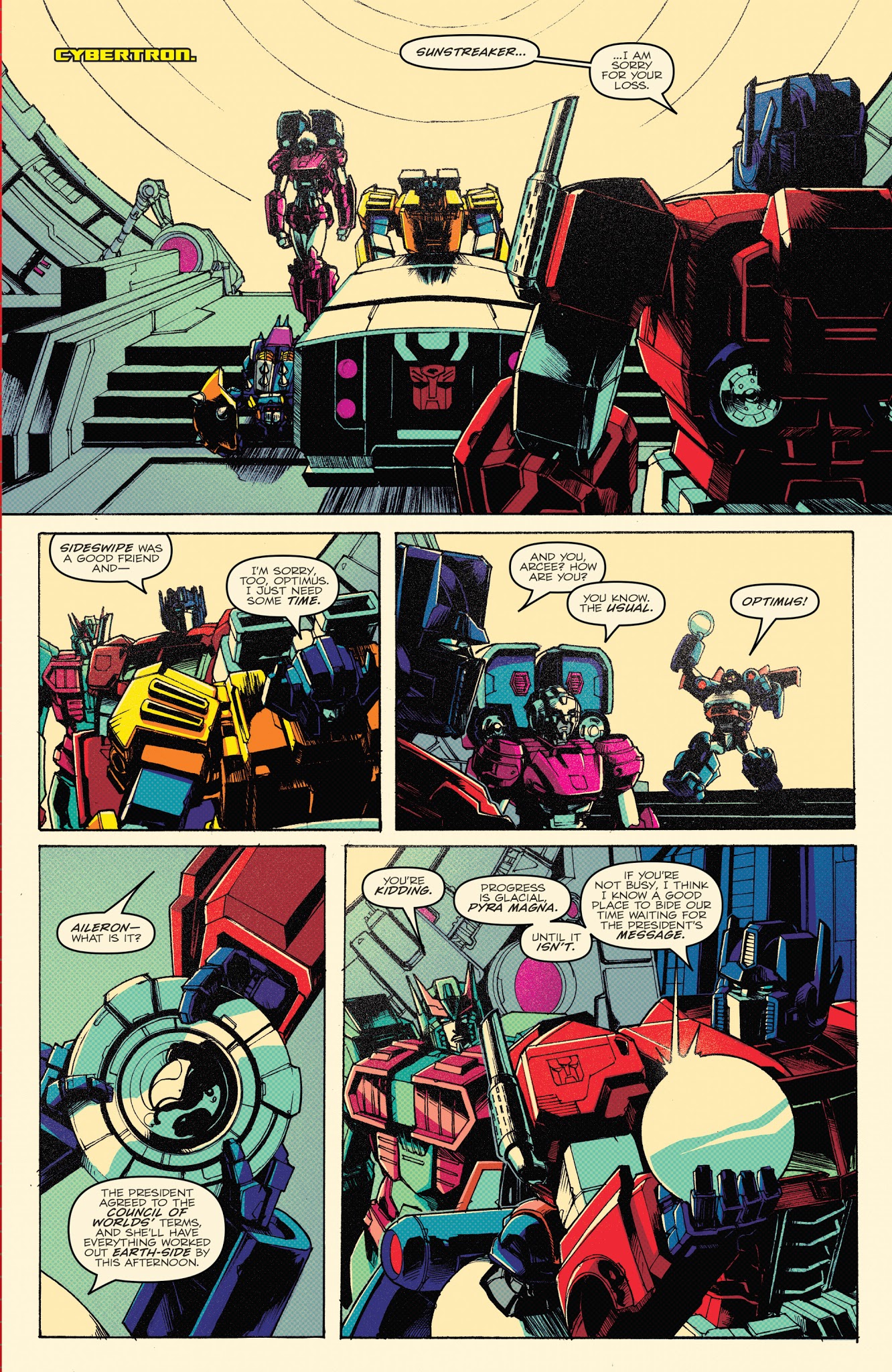 Read online Optimus Prime comic -  Issue #10 - 5