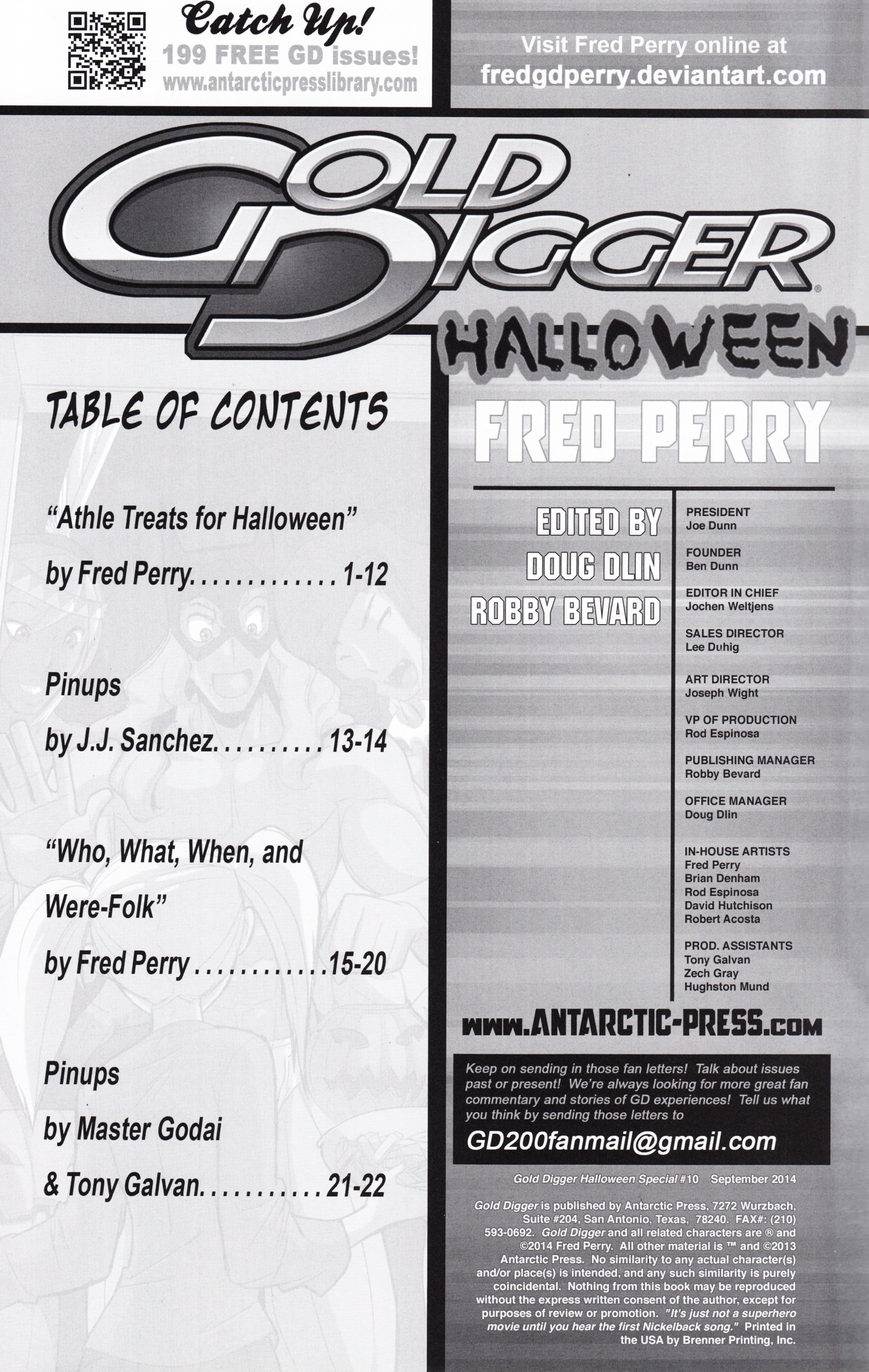 Read online Gold Digger Halloween Special comic -  Issue #10 - 2