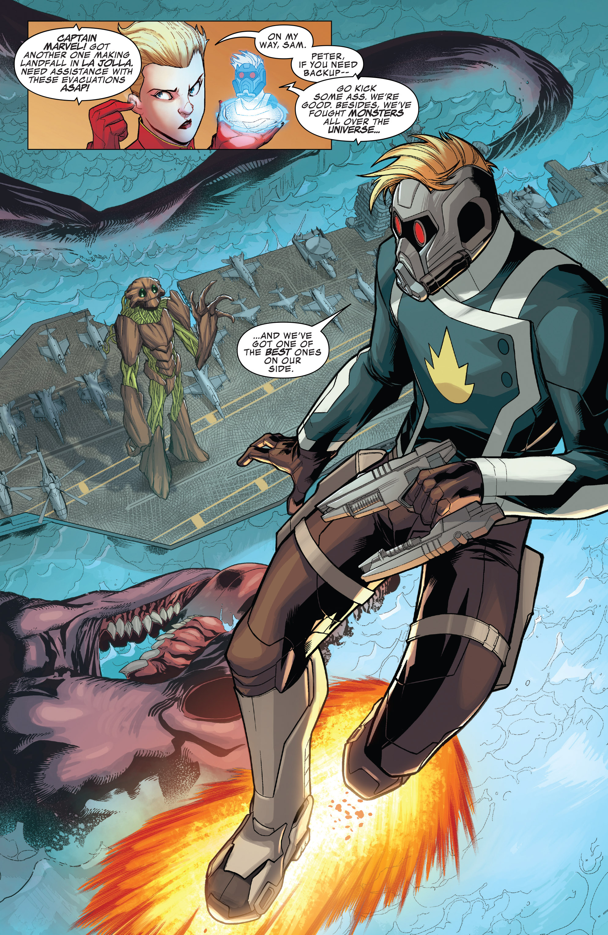 Read online Guardians of the Galaxy (2015) comic -  Issue #1.MU - 7