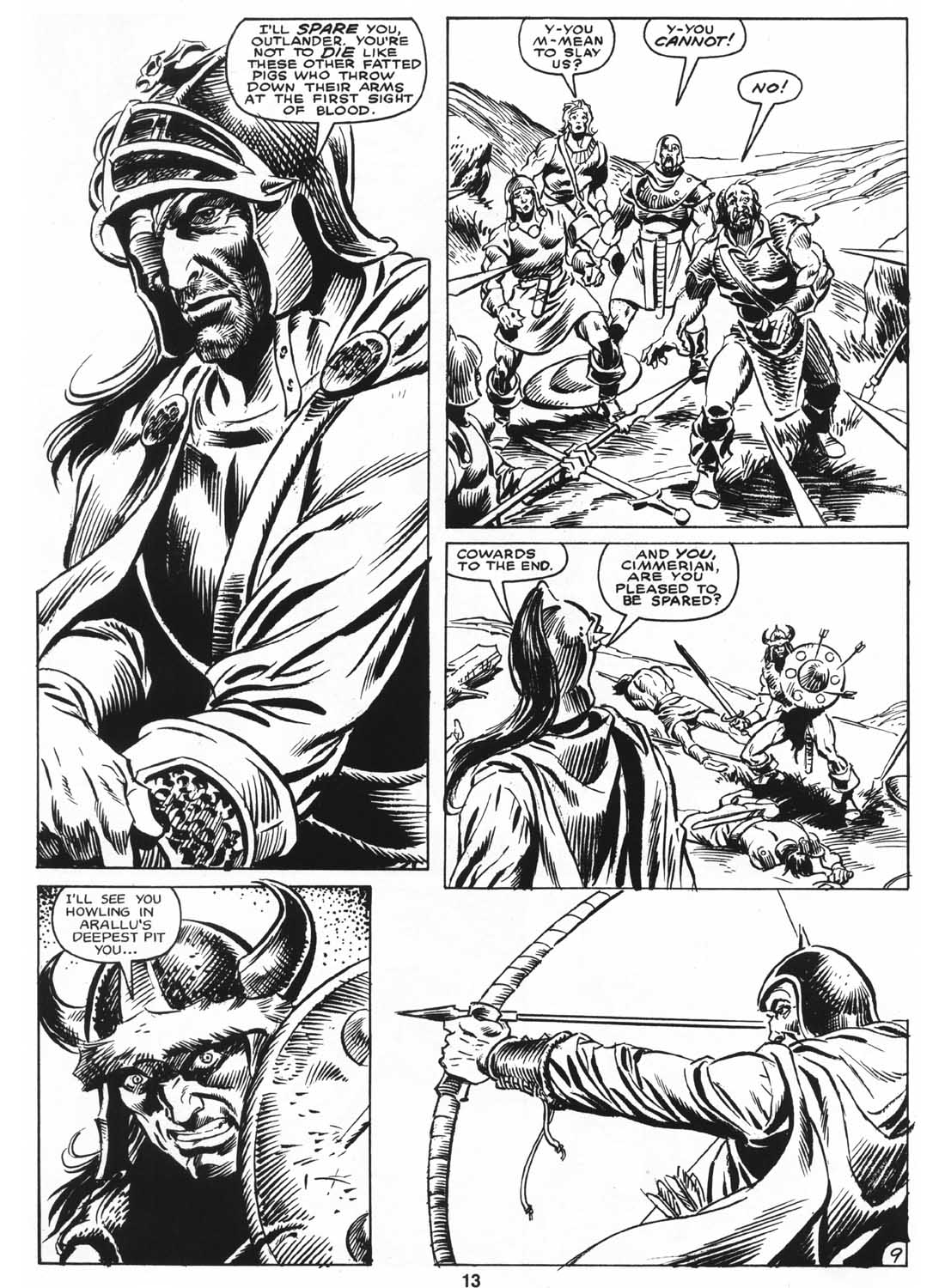 Read online The Savage Sword Of Conan comic -  Issue #159 - 13