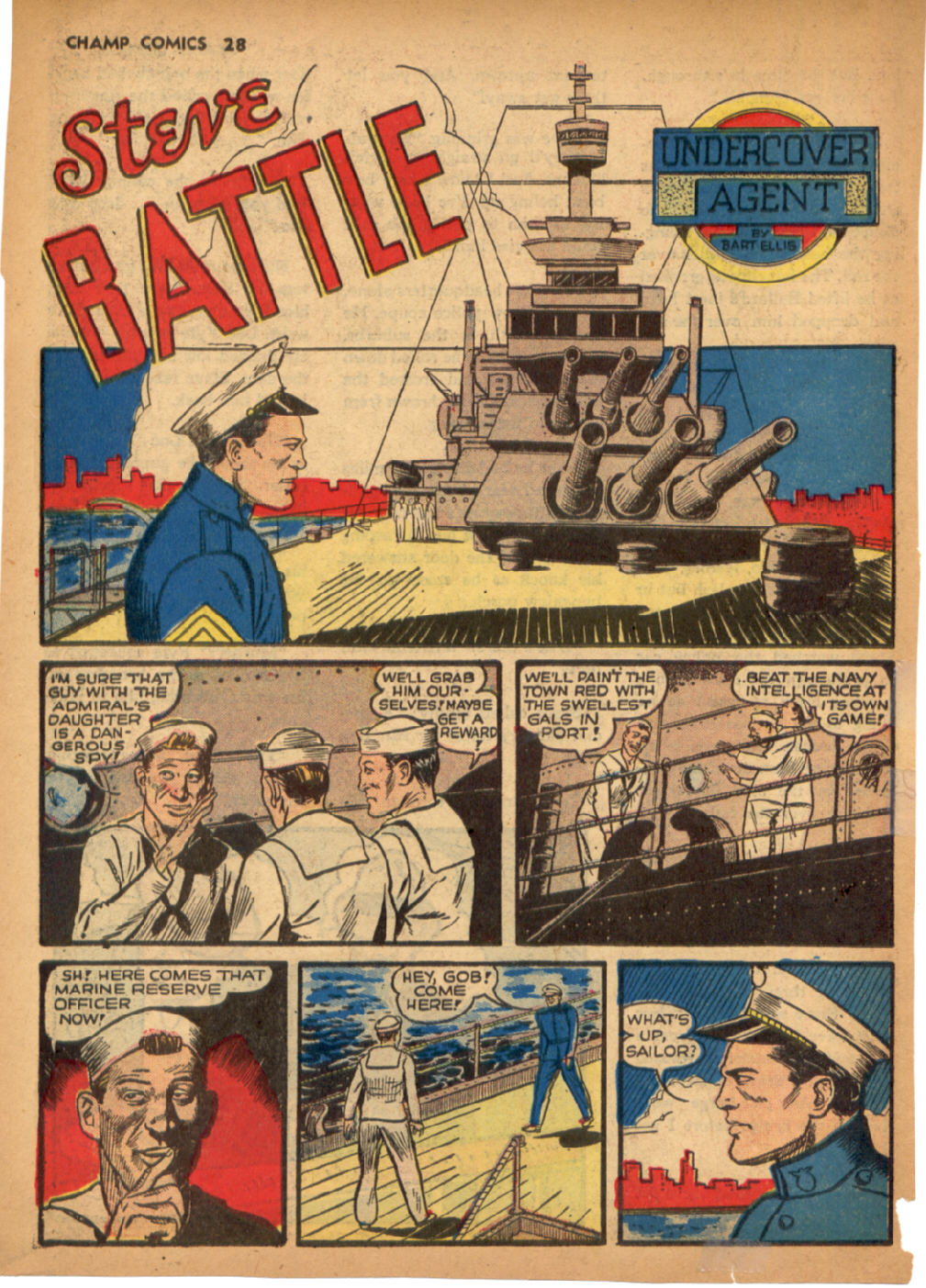 Read online Champ Comics comic -  Issue #13 - 30