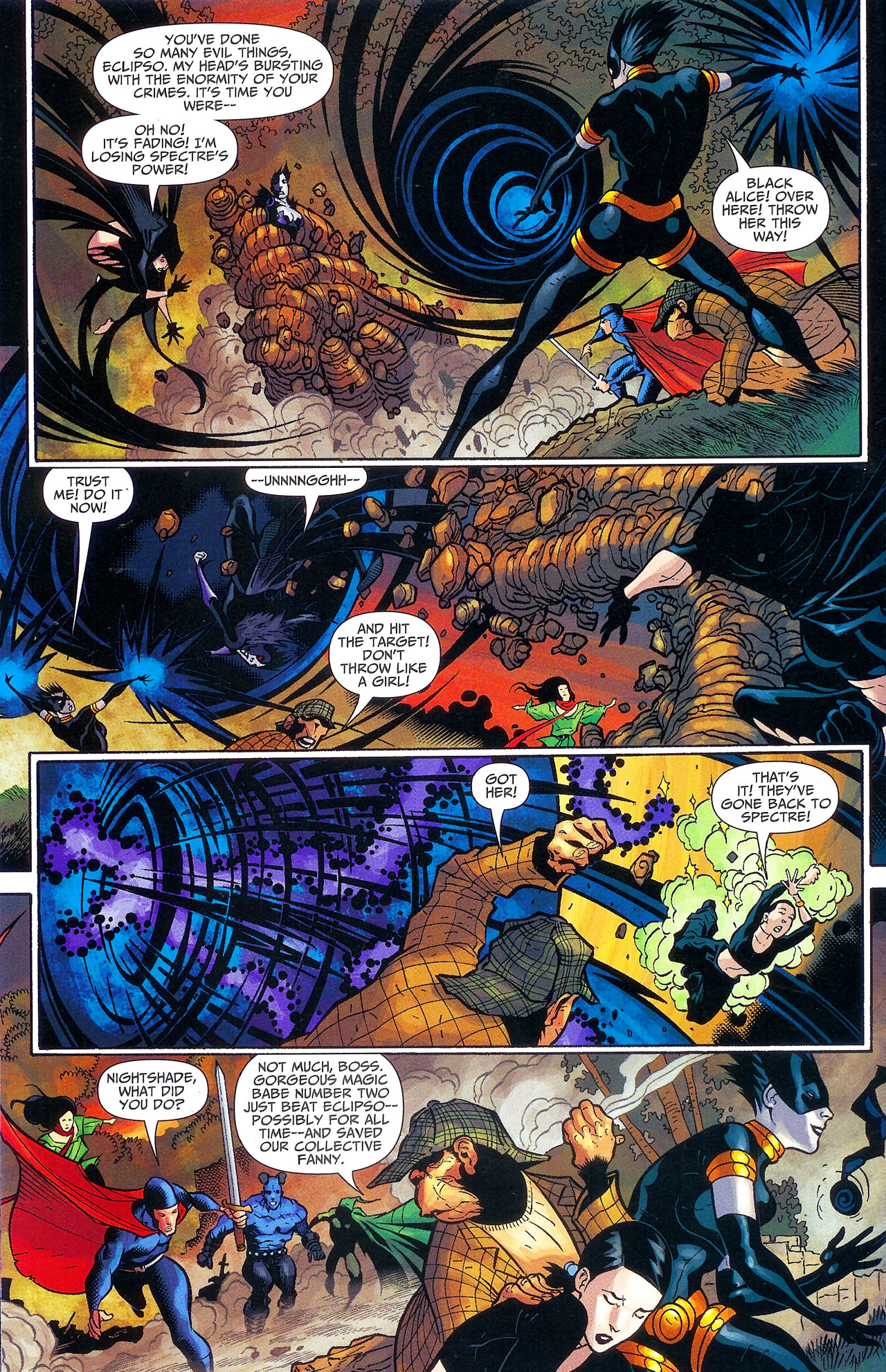 Read online Day of Vengeance comic -  Issue #6 - 6