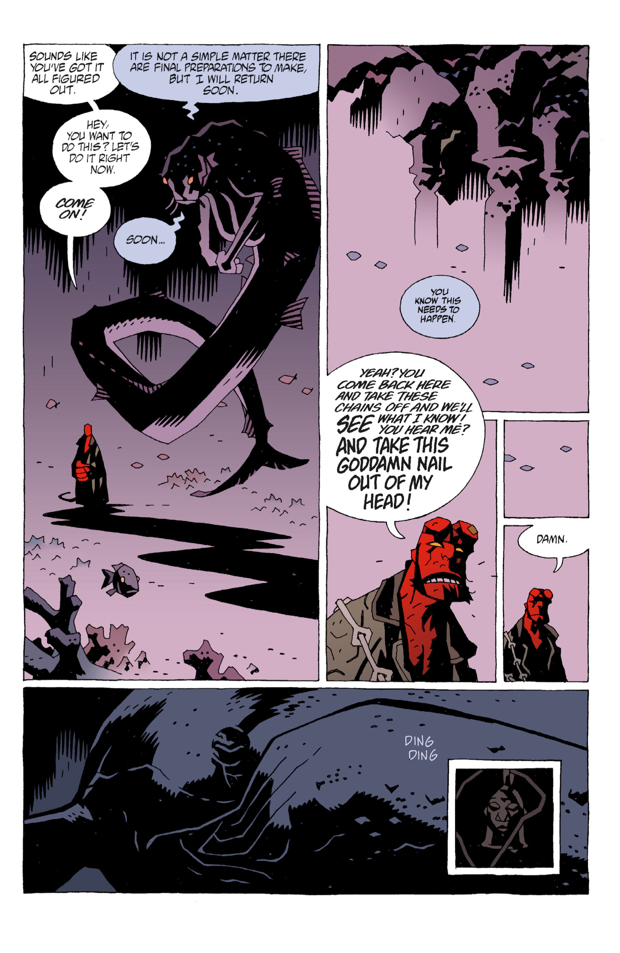 Read online Hellboy comic -  Issue #6 - 45