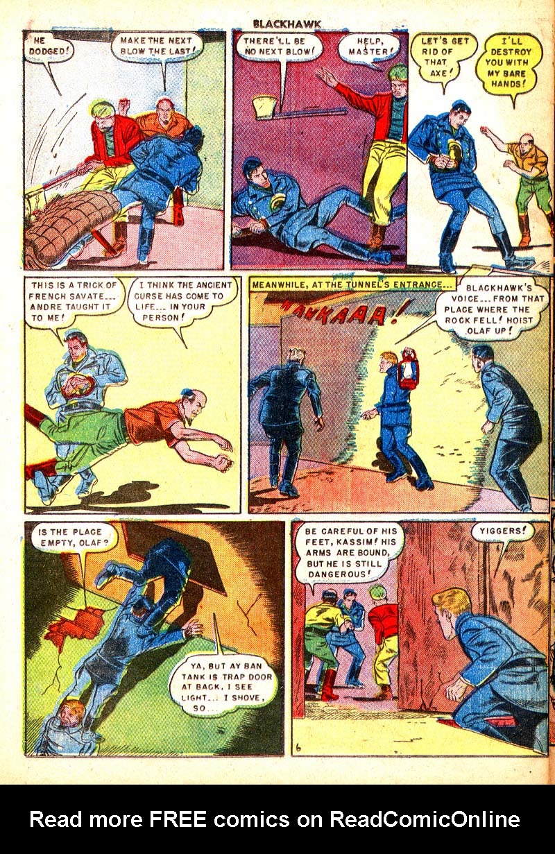 Read online Blackhawk (1957) comic -  Issue #32 - 29
