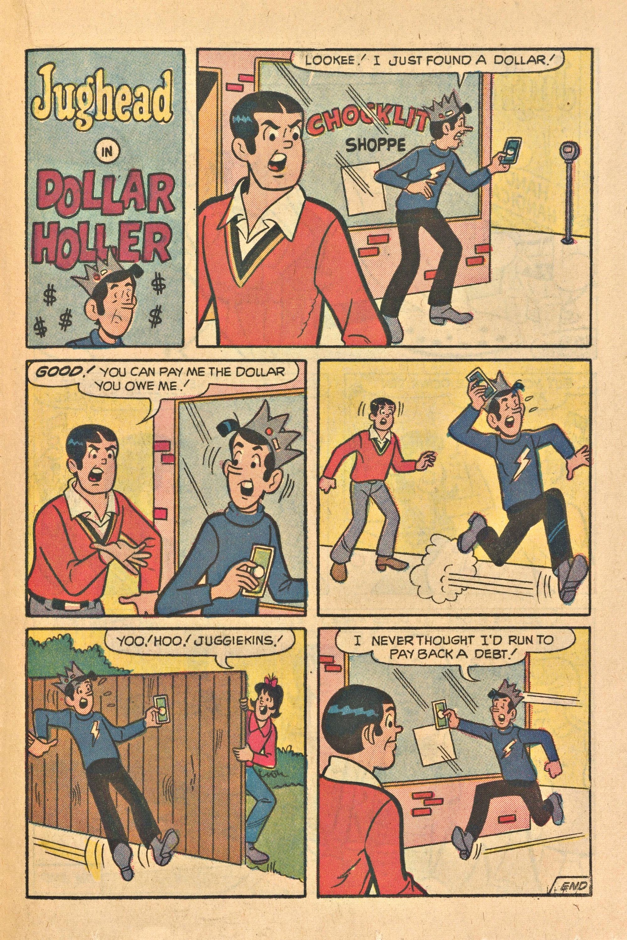Read online Jughead's Jokes comic -  Issue #32 - 34