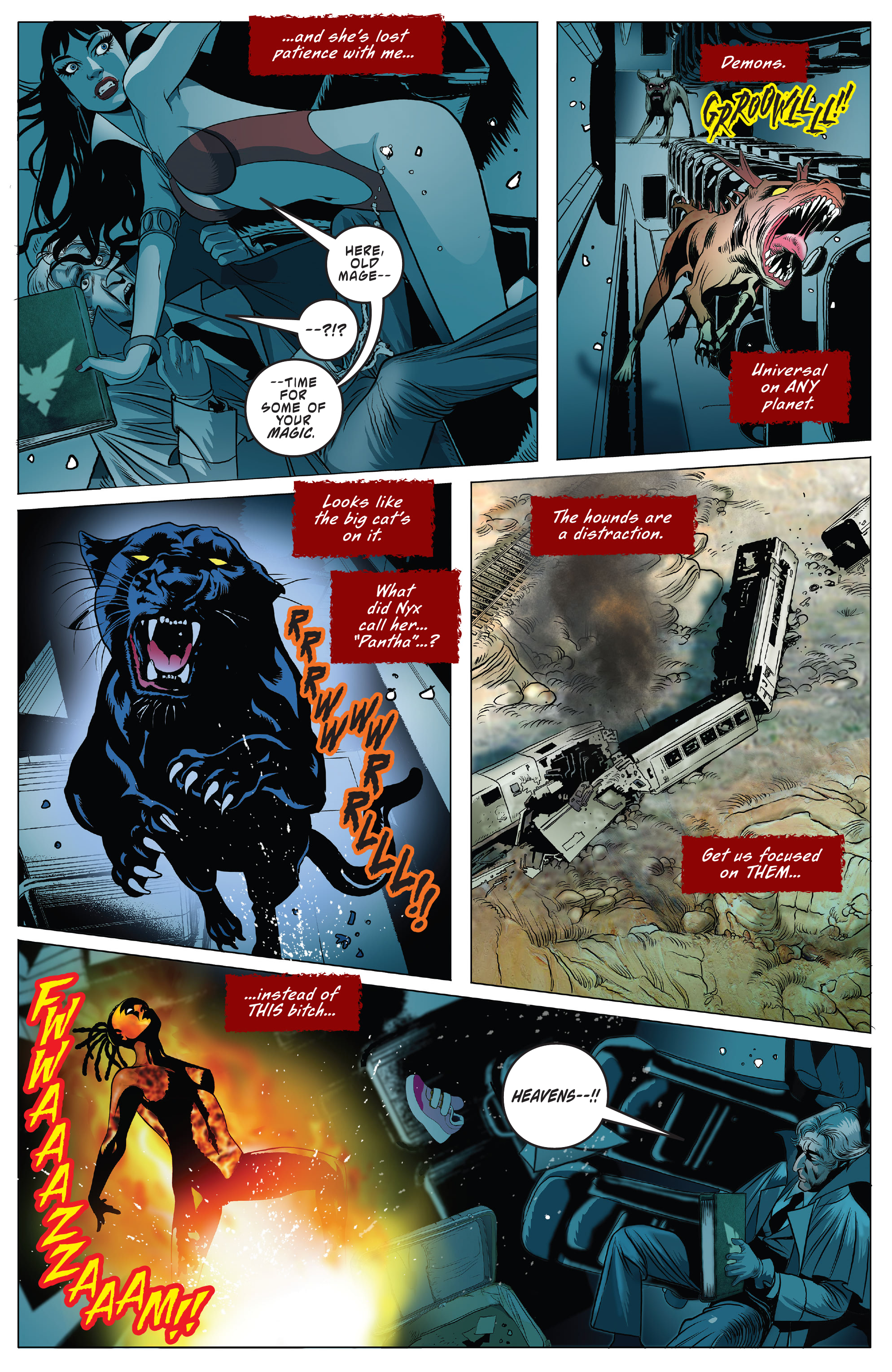 Read online Vampirella: Year One comic -  Issue #6 - 17