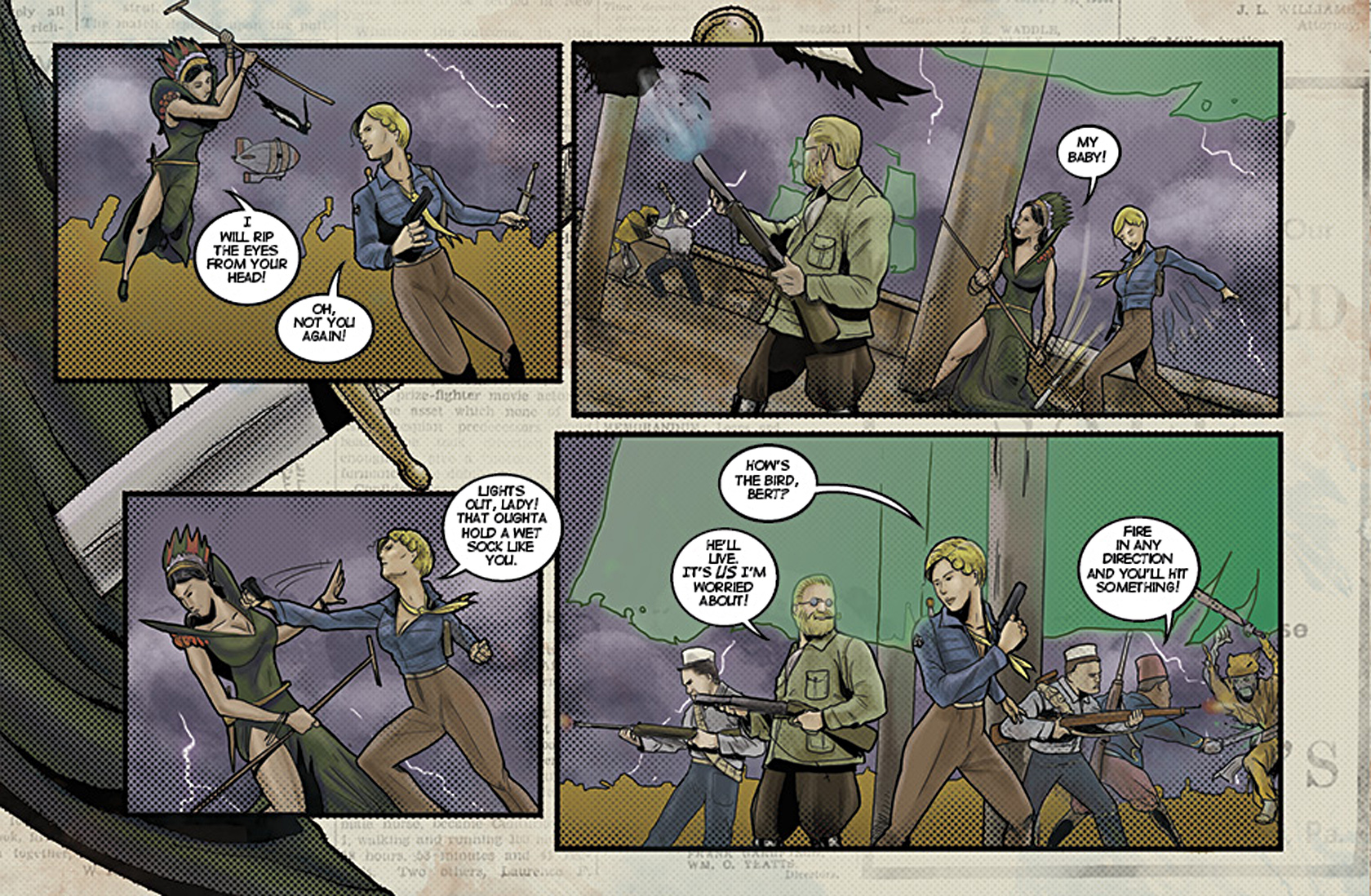 Read online The Adventures of the 19XX comic -  Issue #2 - 104
