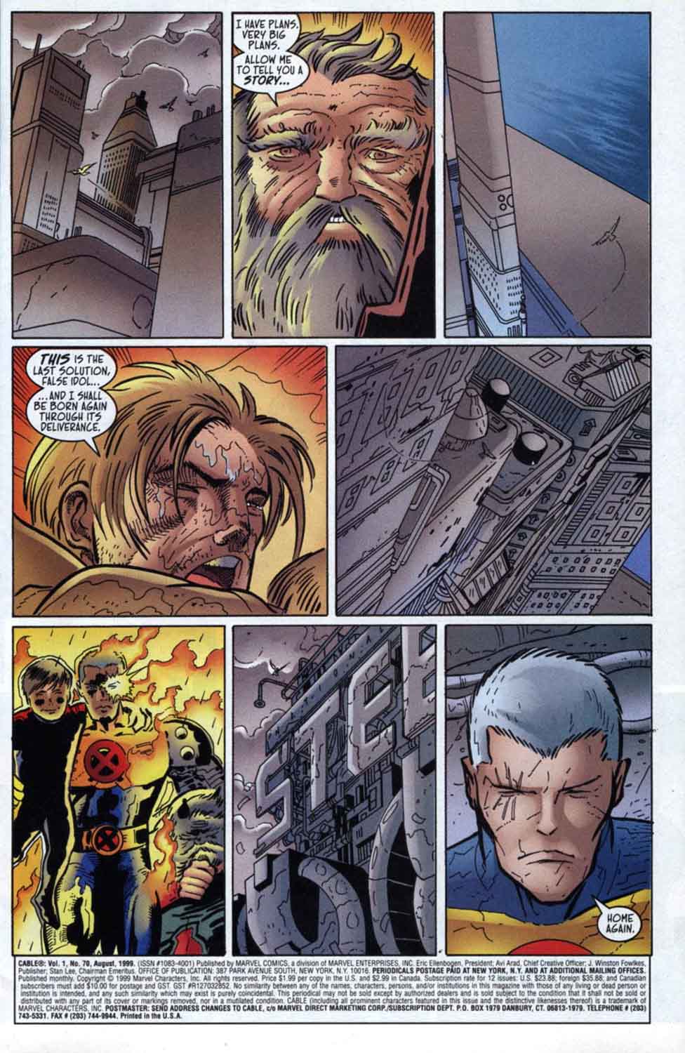 Read online Cable (1993) comic -  Issue #70 - 2