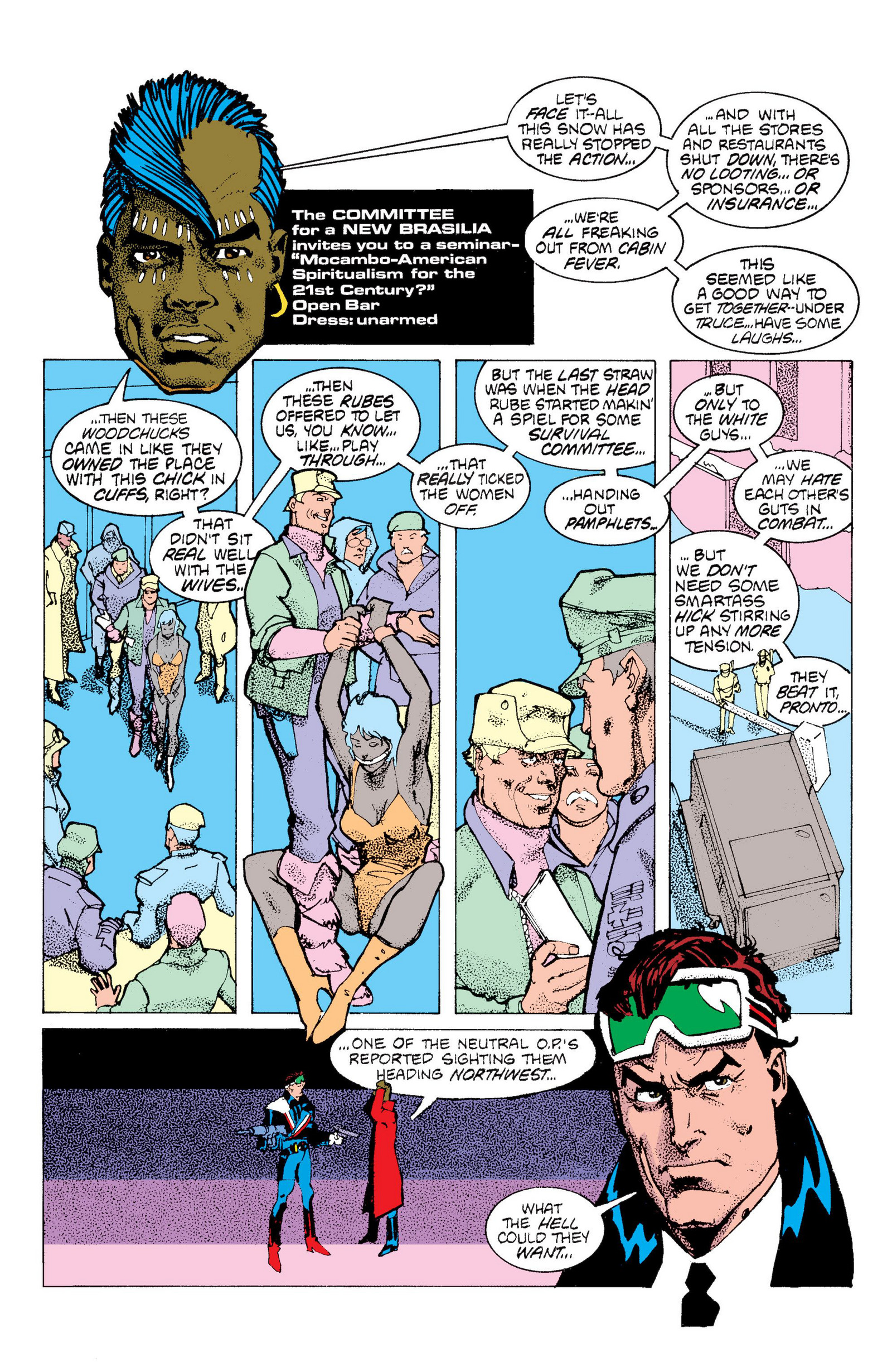 Read online American Flagg! comic -  Issue # _Definitive Collection (Part 3) - 84