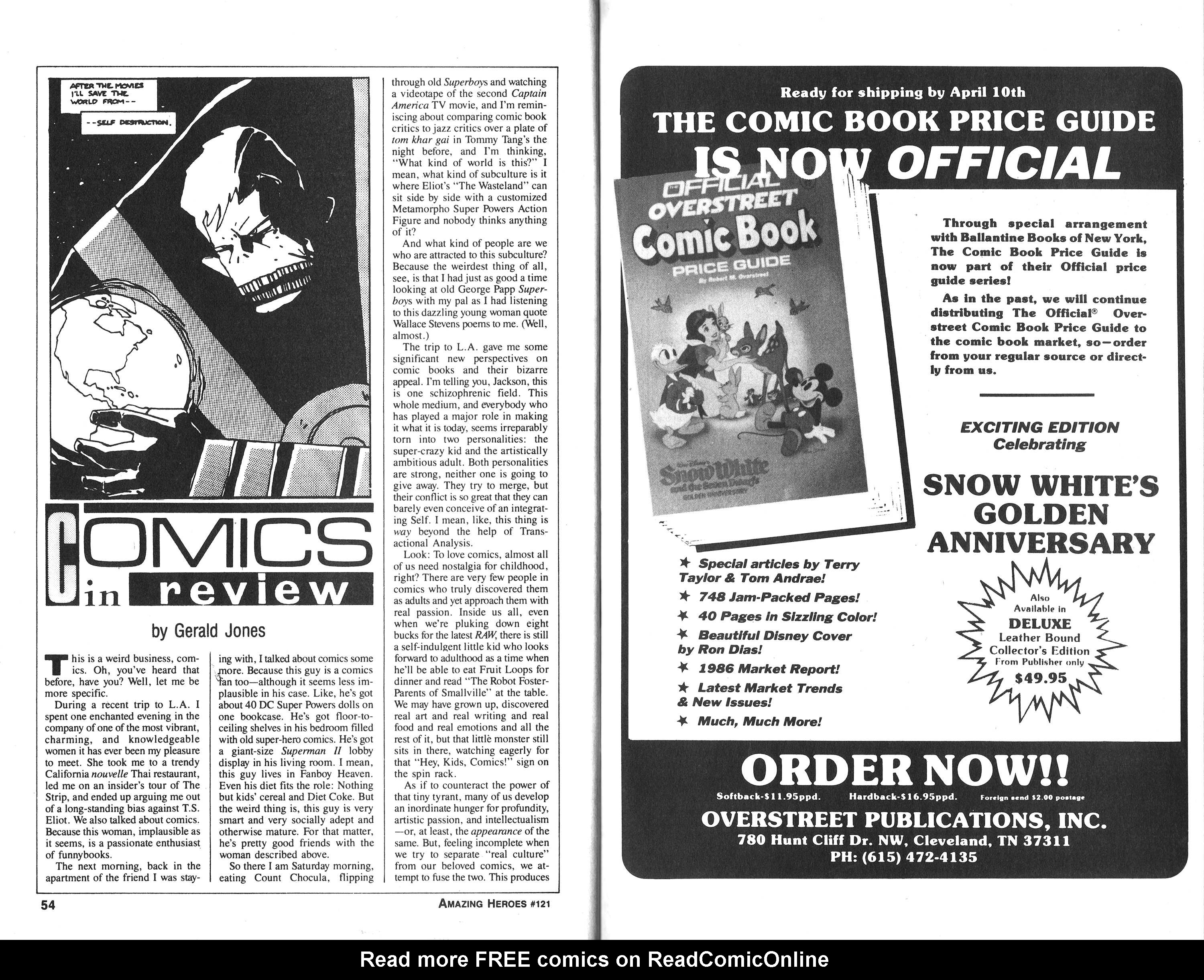 Read online Amazing Heroes comic -  Issue #121 - 28