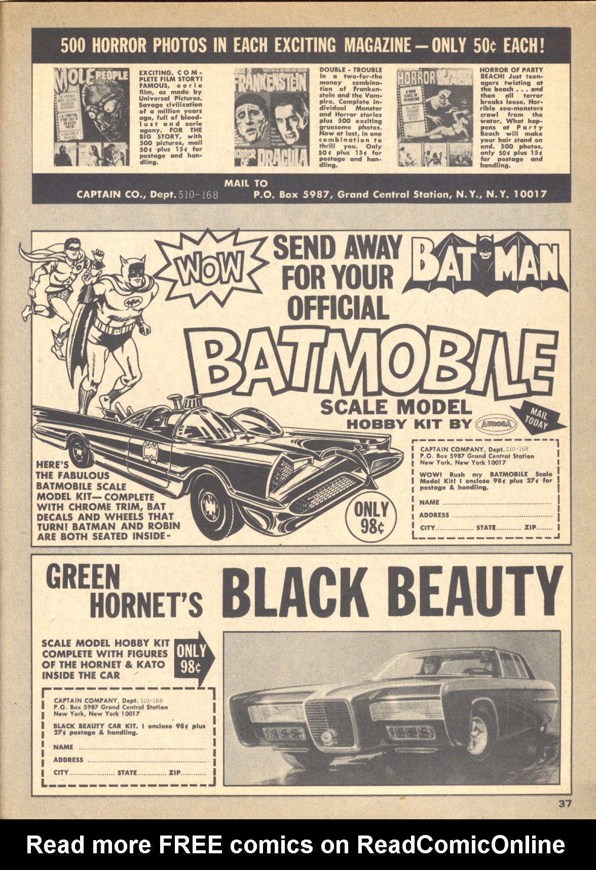 Read online Creepy (1964) comic -  Issue #34 - 37