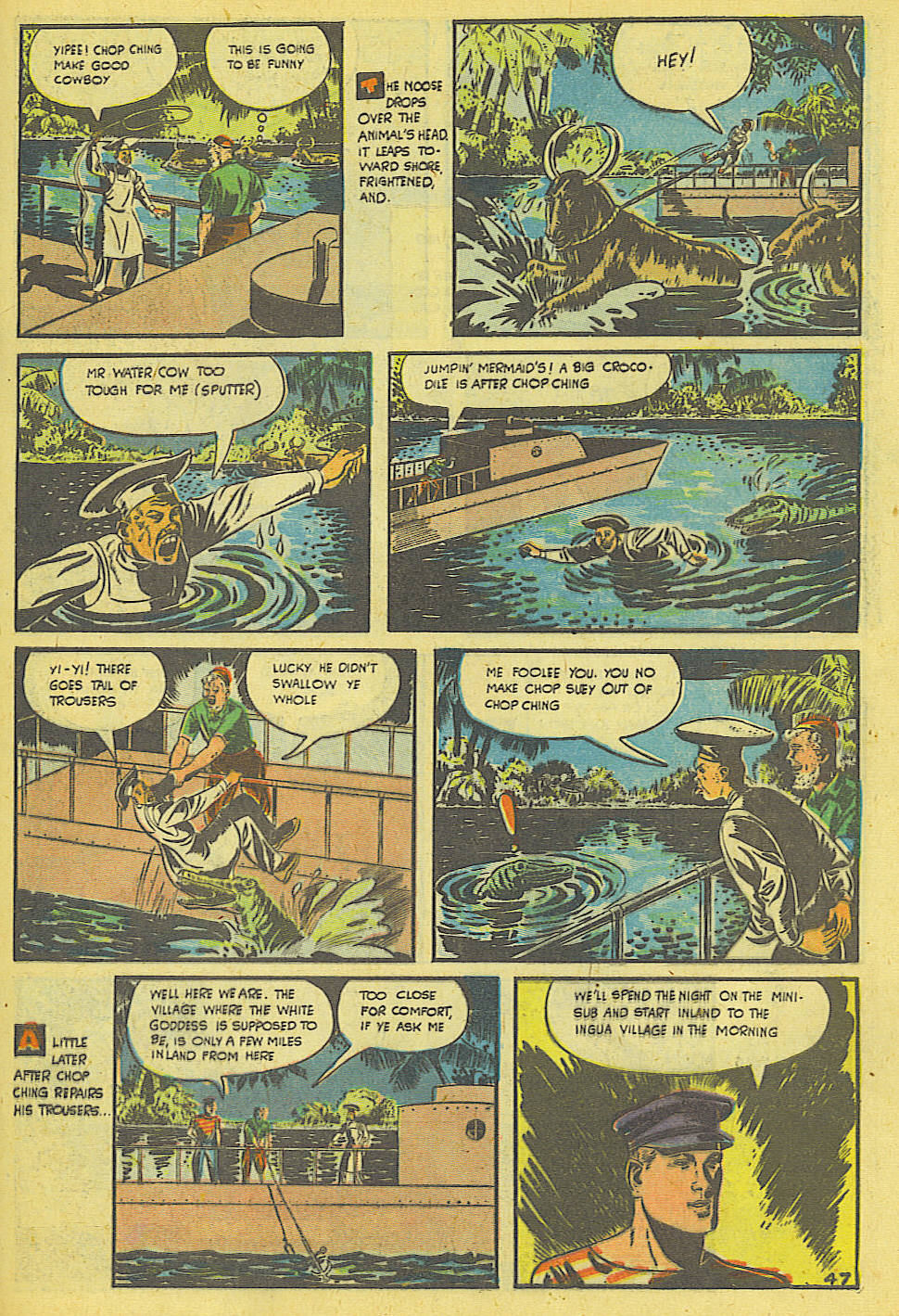 Read online Super-Mystery Comics comic -  Issue #7 - 49