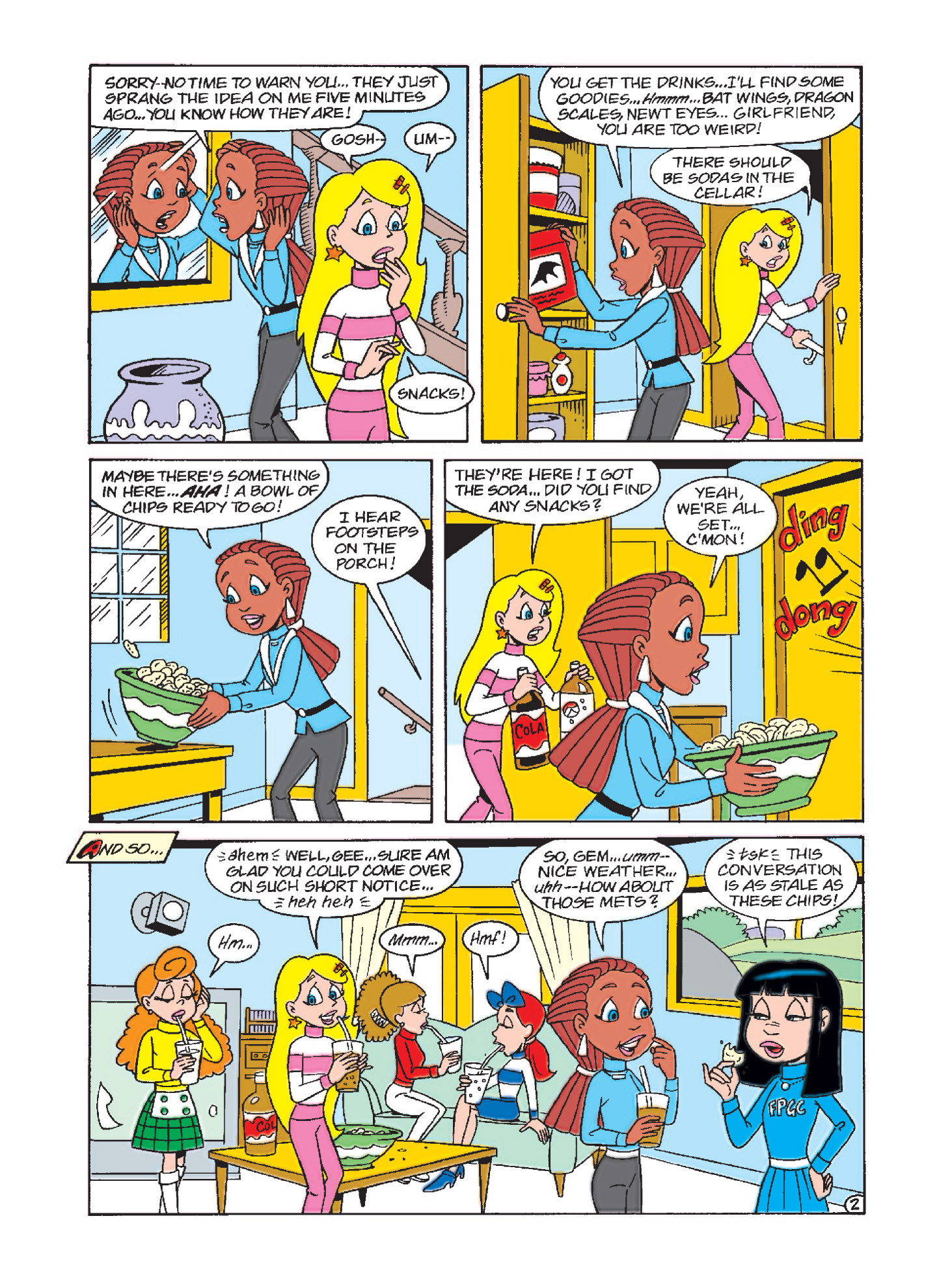 Read online Betty & Veronica Friends Double Digest comic -  Issue #230 - 56