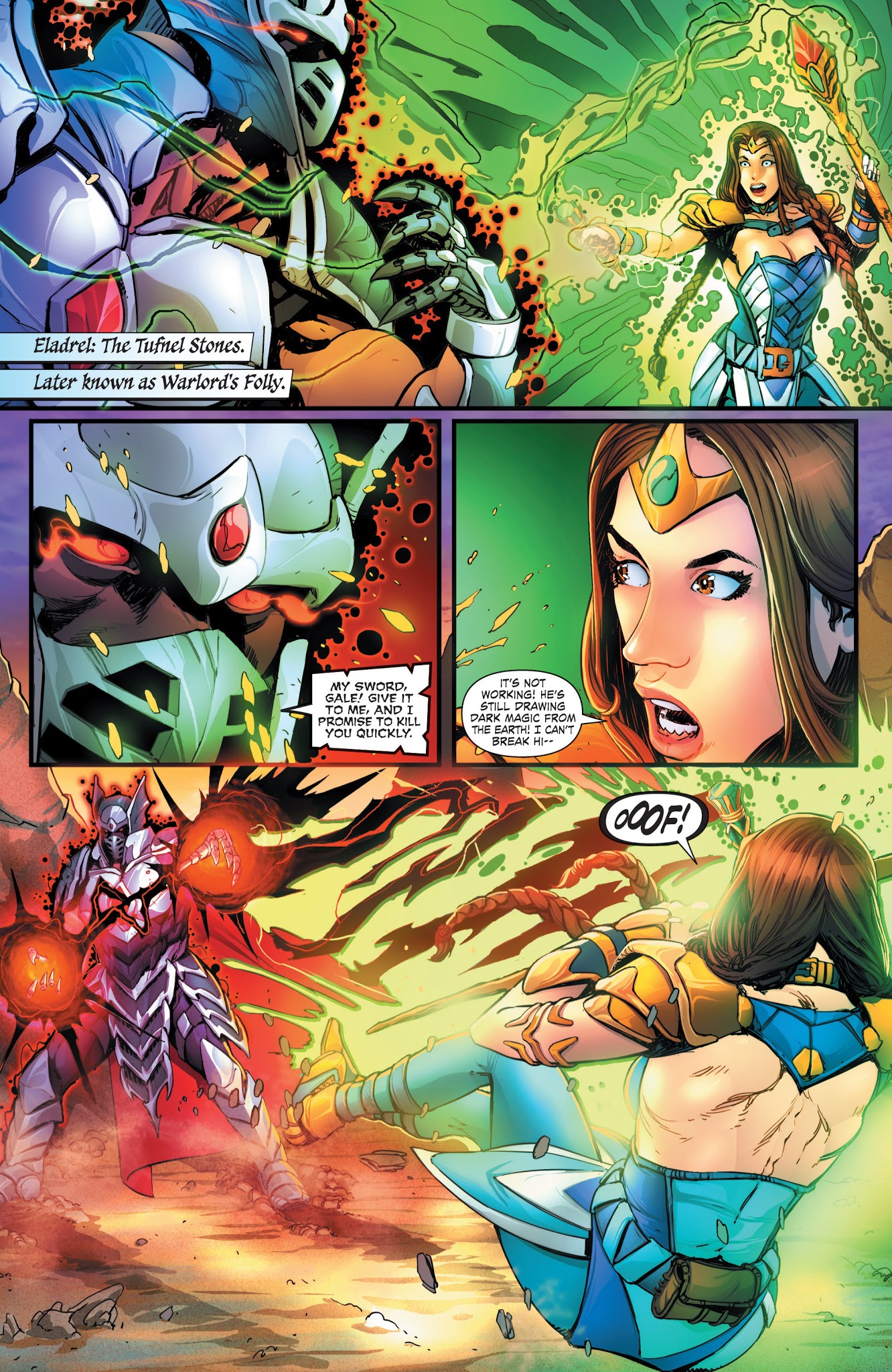 Read online Grimm Fairy Tales presents Oz: Reign of the Witch Queen comic -  Issue #4 - 6