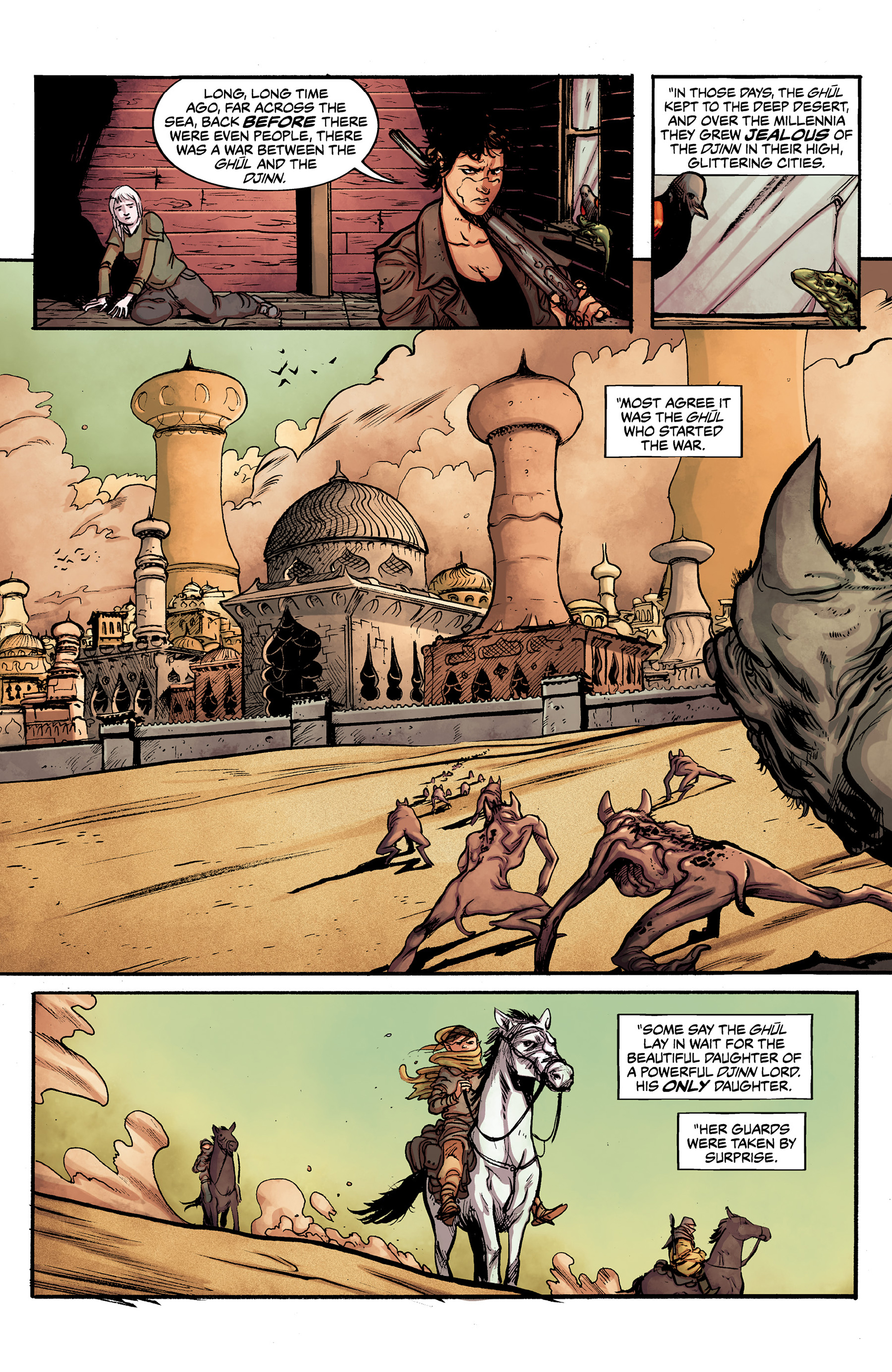 Read online Alabaster: The Good, the Bad and the Bird comic -  Issue #5 - 4