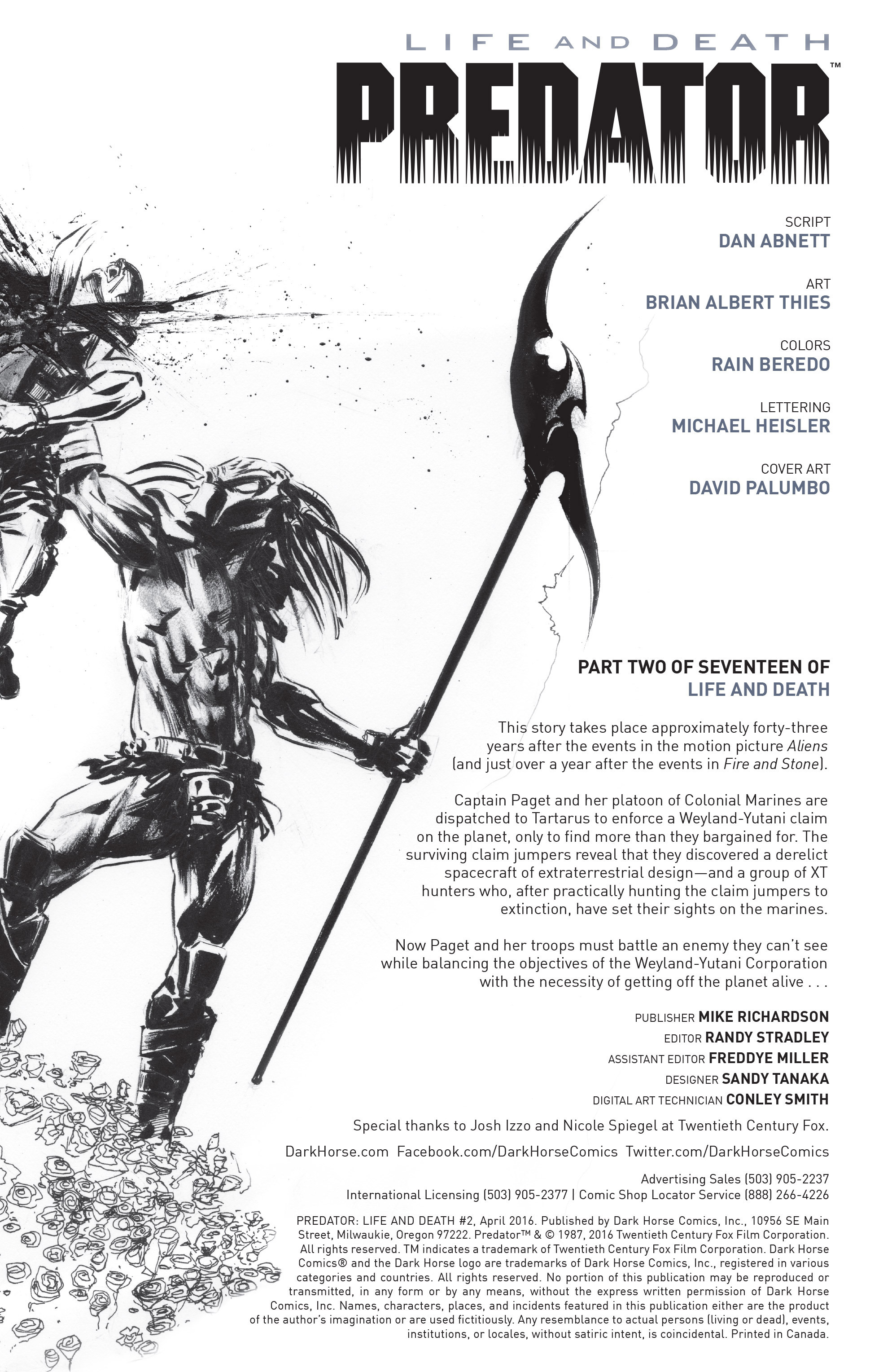 Read online Predator: Life And Death comic -  Issue #2 - 2