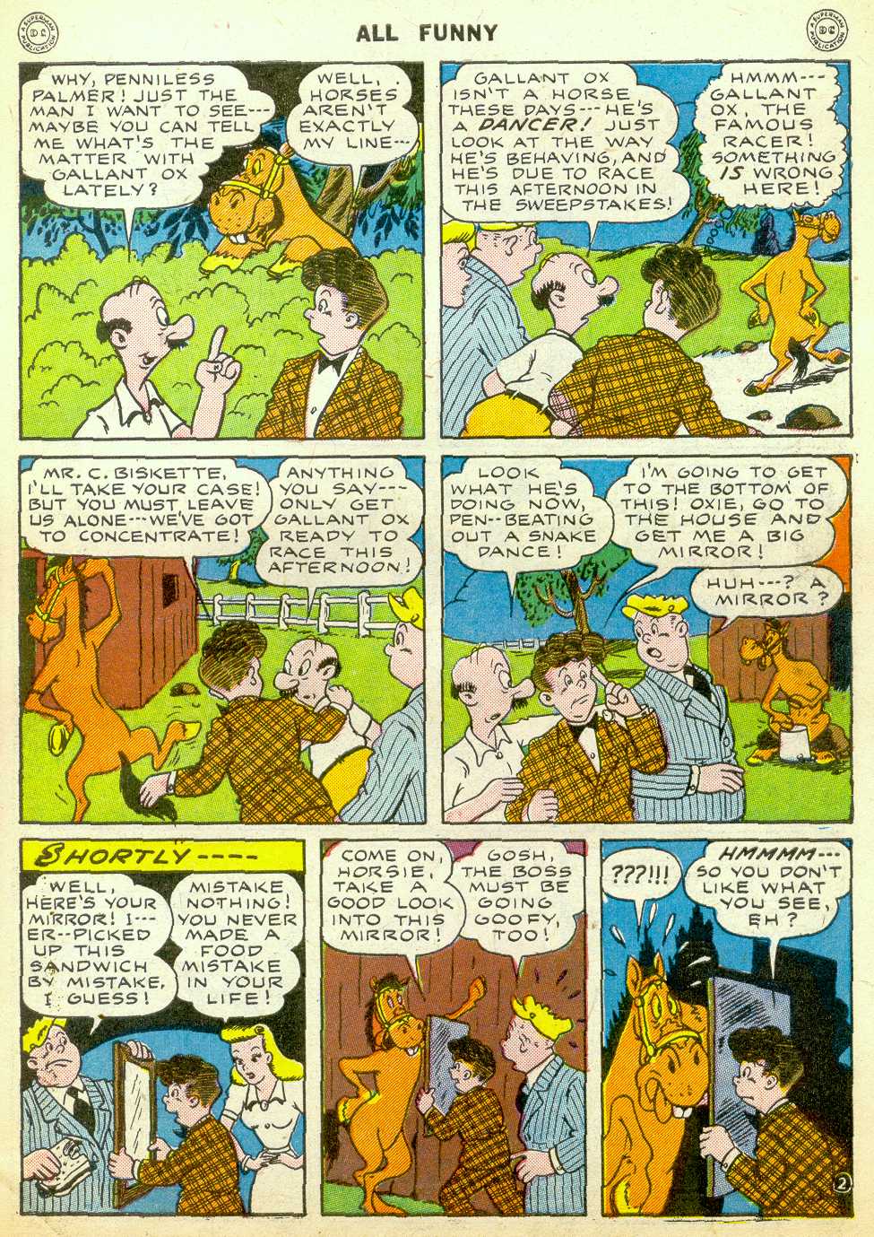 Read online All Funny Comics comic -  Issue #7 - 44