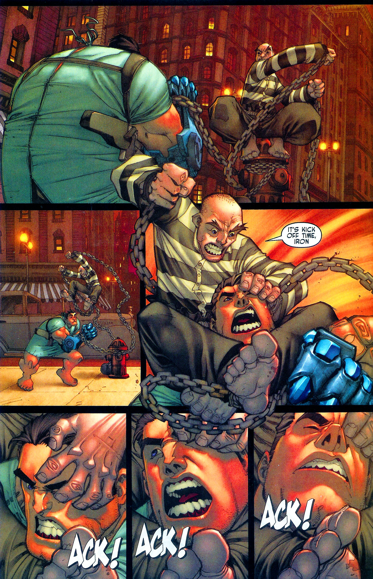 Read online Iron and the Maiden comic -  Issue #2 - 16