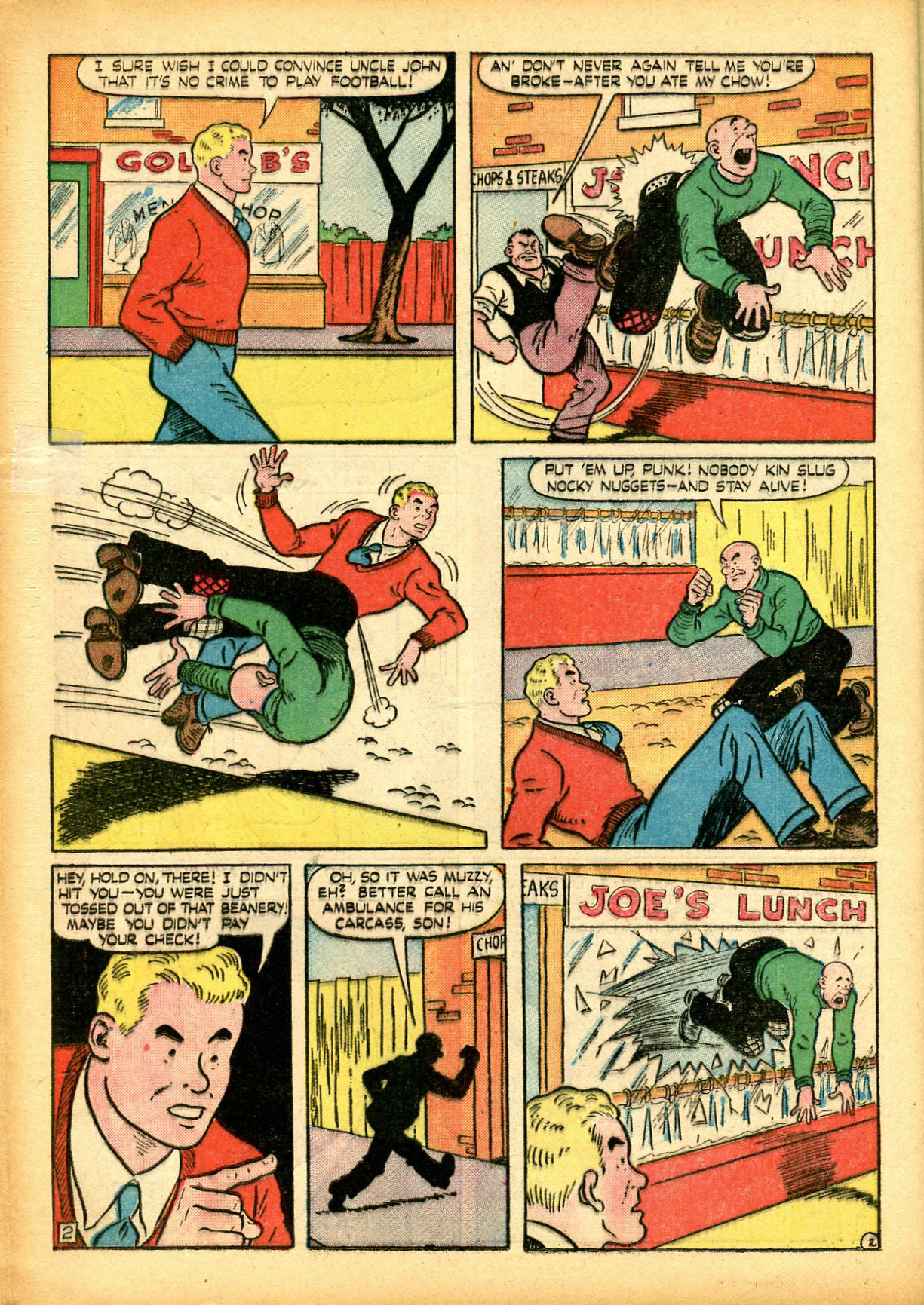 Read online Daredevil (1941) comic -  Issue #36 - 22