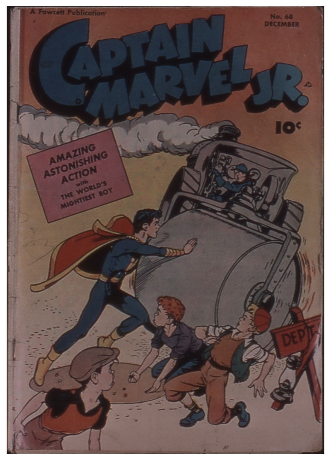 Read online Captain Marvel, Jr. comic -  Issue #68 - 1