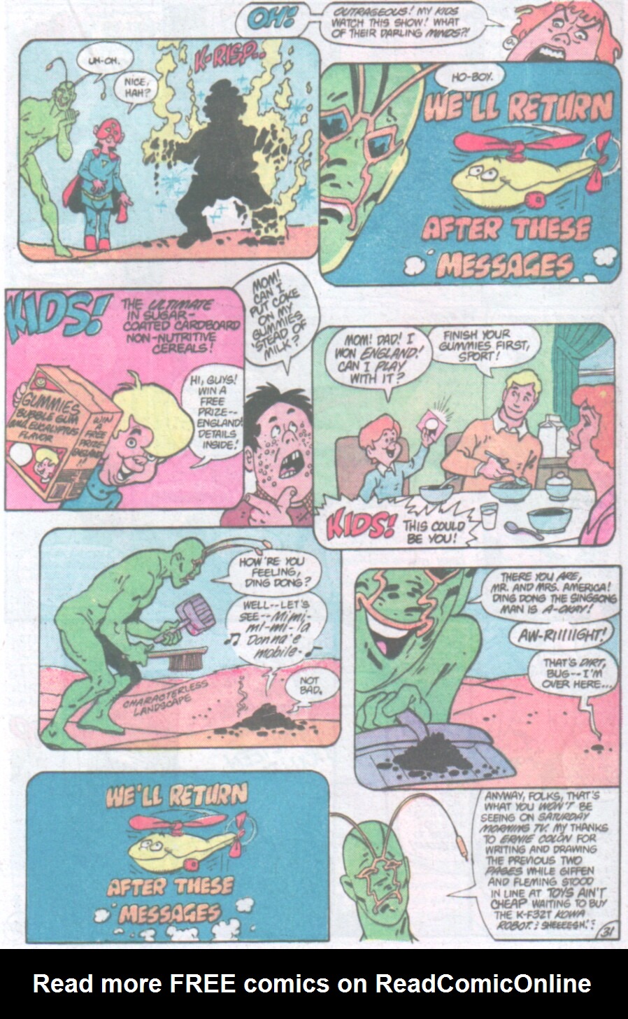 Read online Ambush Bug Stocking Stuffer comic -  Issue # Full - 32