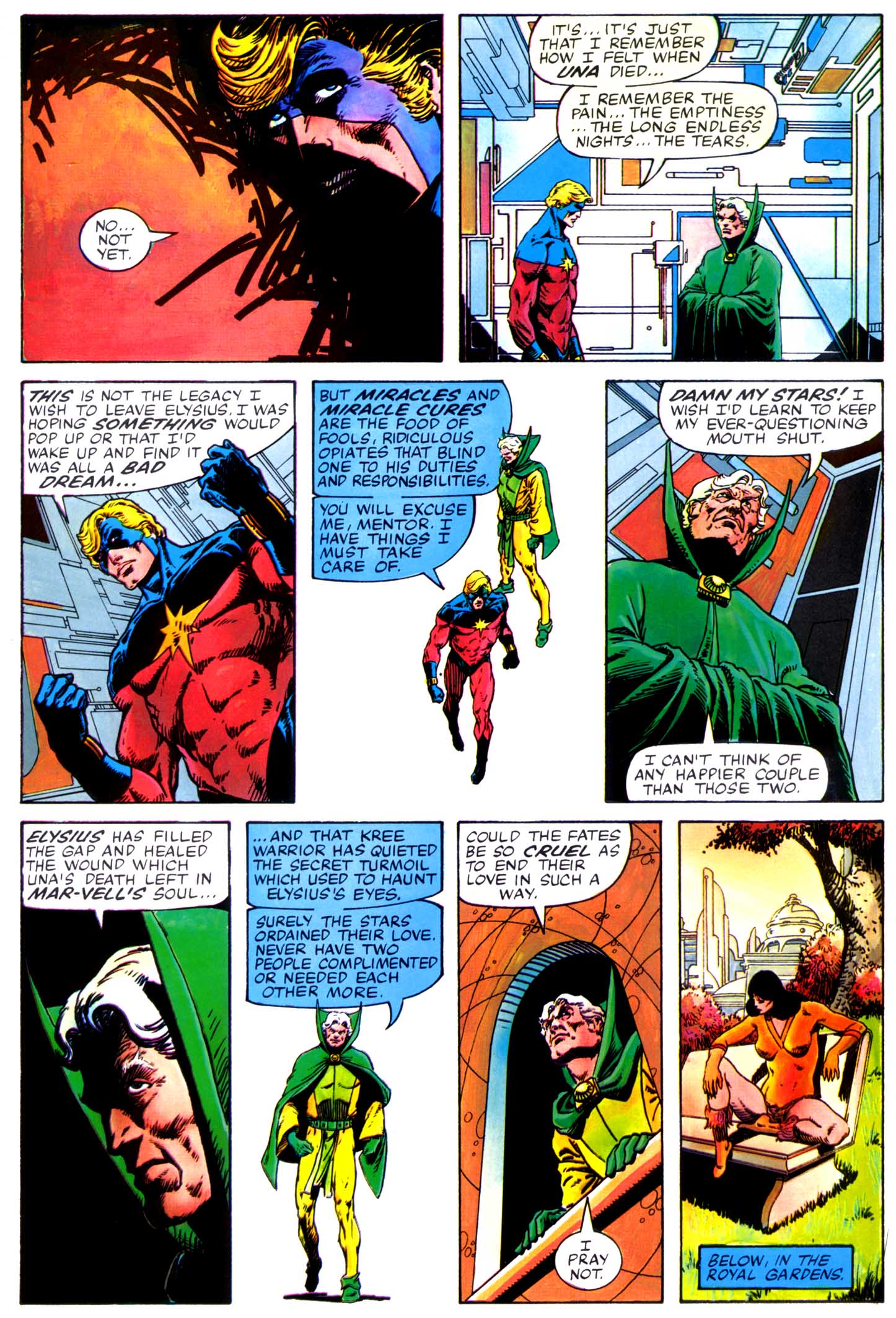 Read online Marvel Graphic Novel comic -  Issue #1 - The Death of Captain Marvel - 19