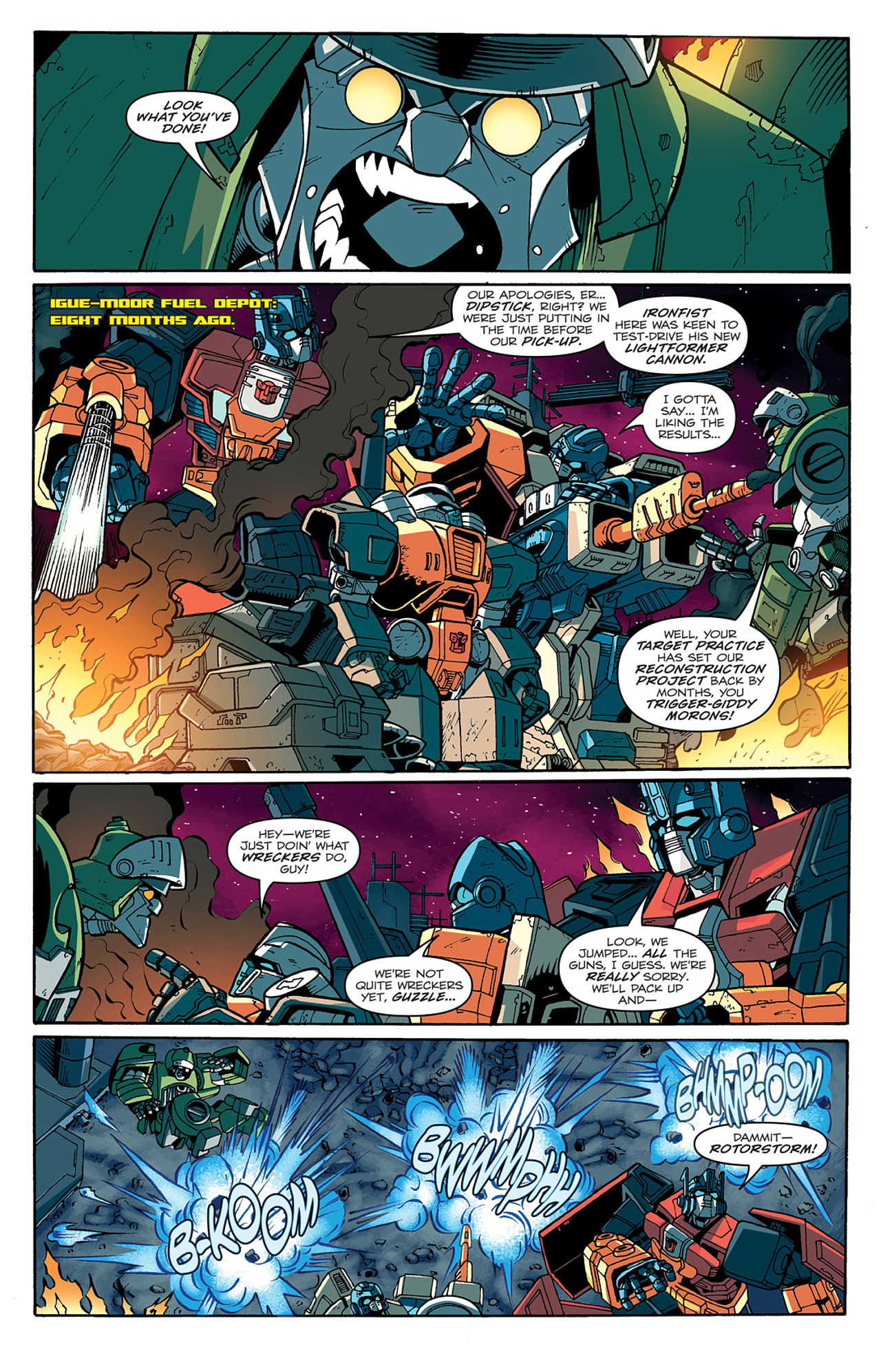 Read online Transformers: Last Stand of The Wreckers comic -  Issue #1 - 11