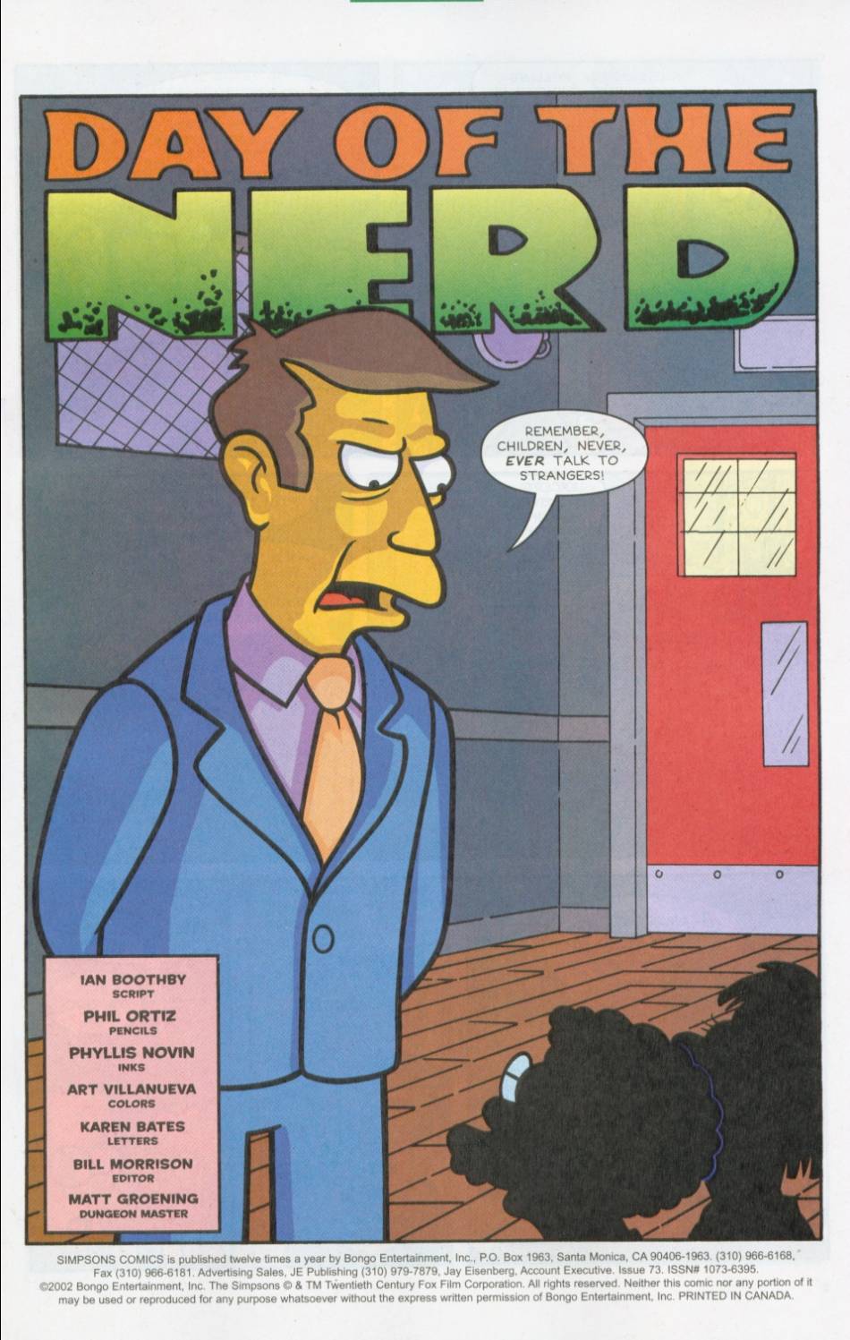 Read online Simpsons Comics comic -  Issue #73 - 2