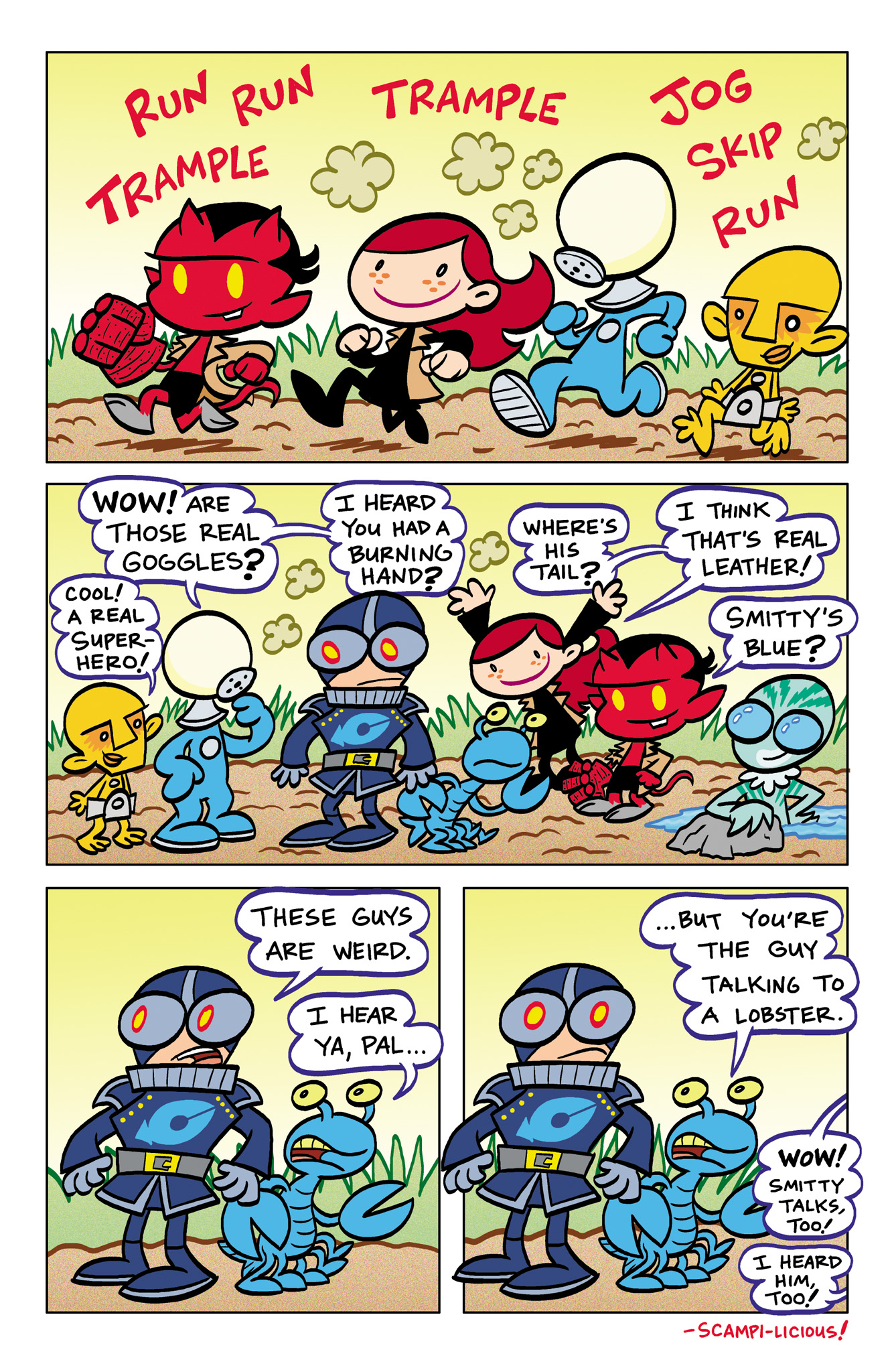 Read online Itty Bitty Hellboy comic -  Issue #2 - 6