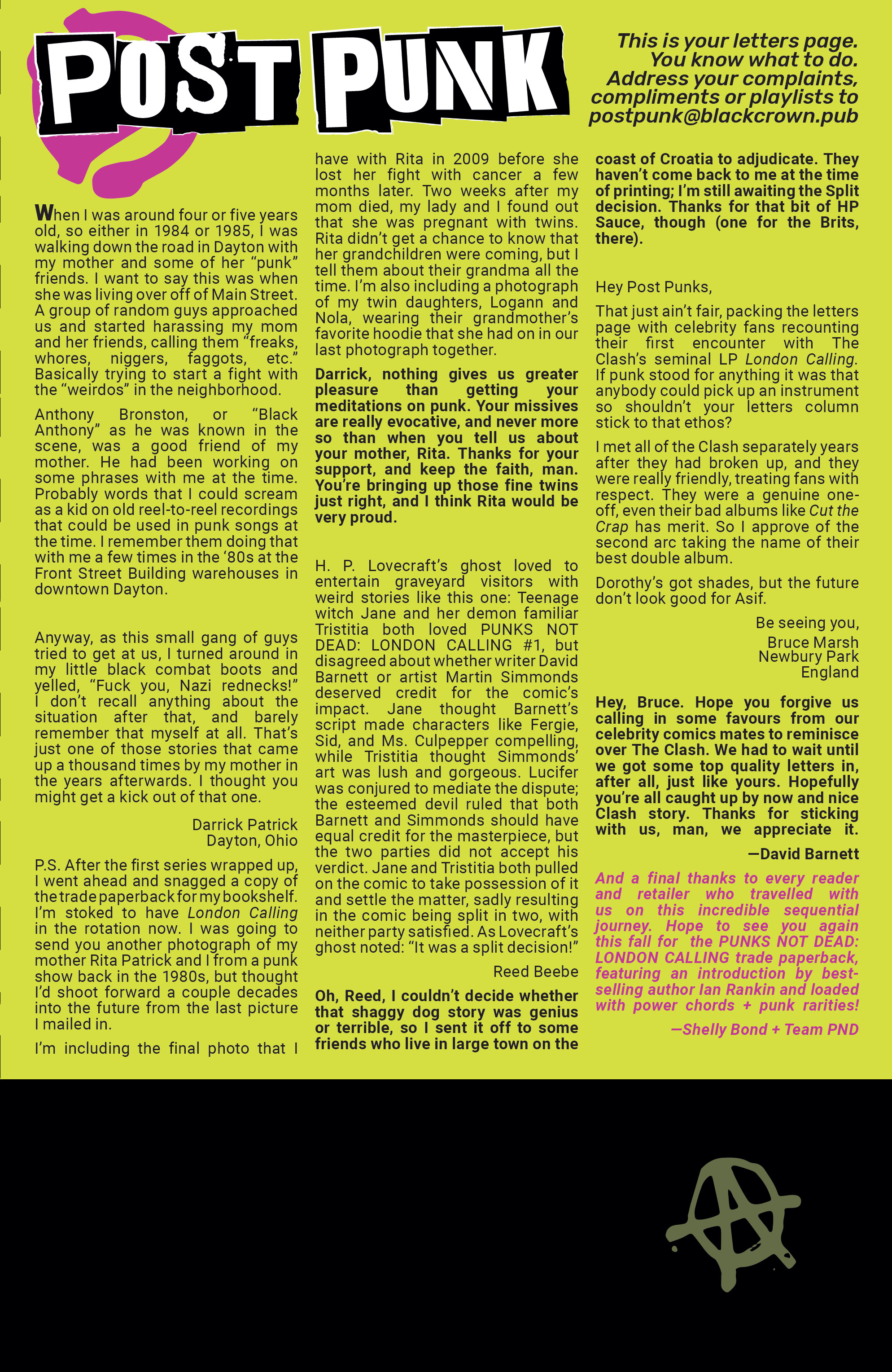 Read online Punks Not Dead: London Calling comic -  Issue #5 - 24
