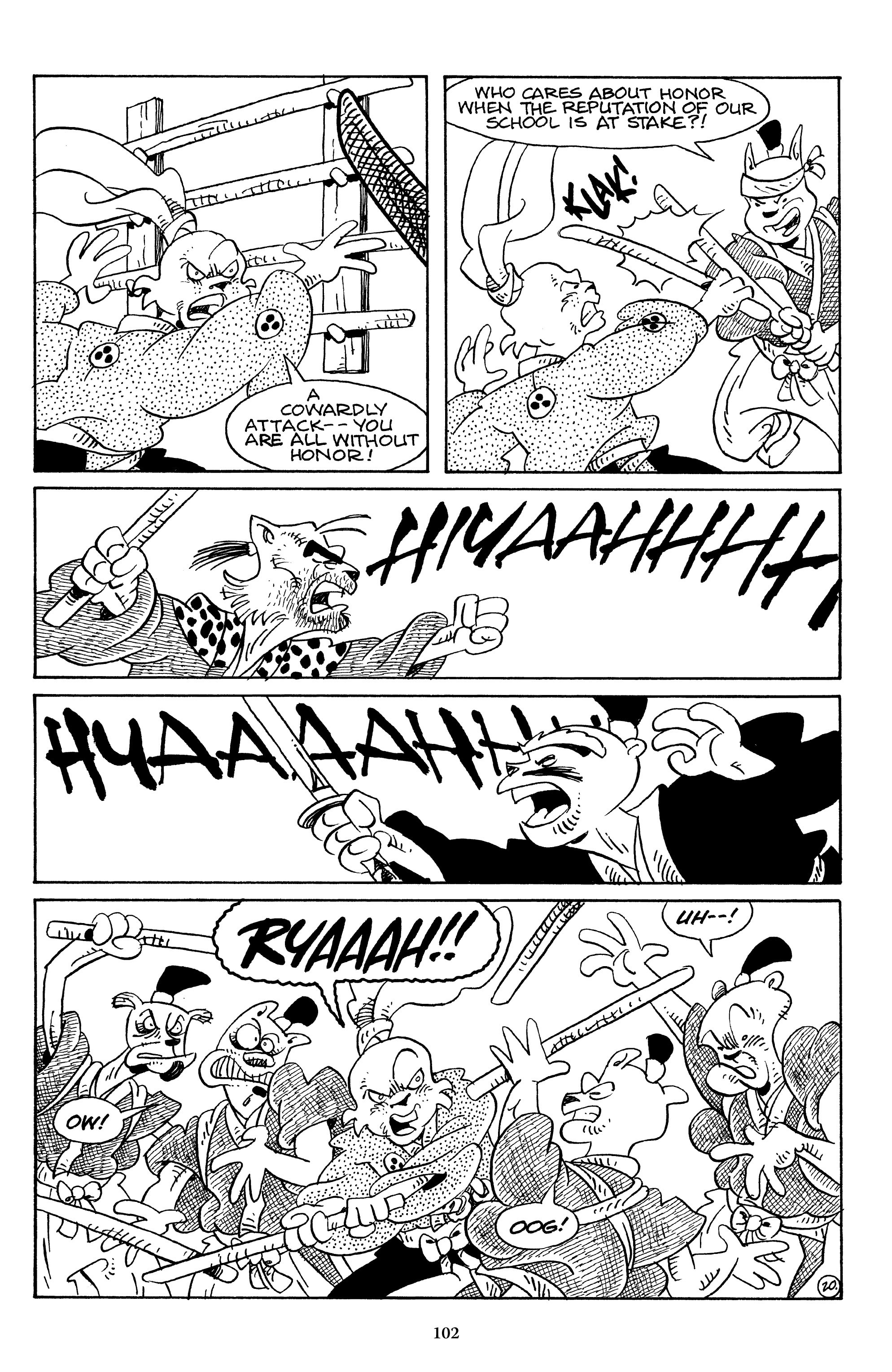 Read online The Usagi Yojimbo Saga comic -  Issue # TPB 4 - 101
