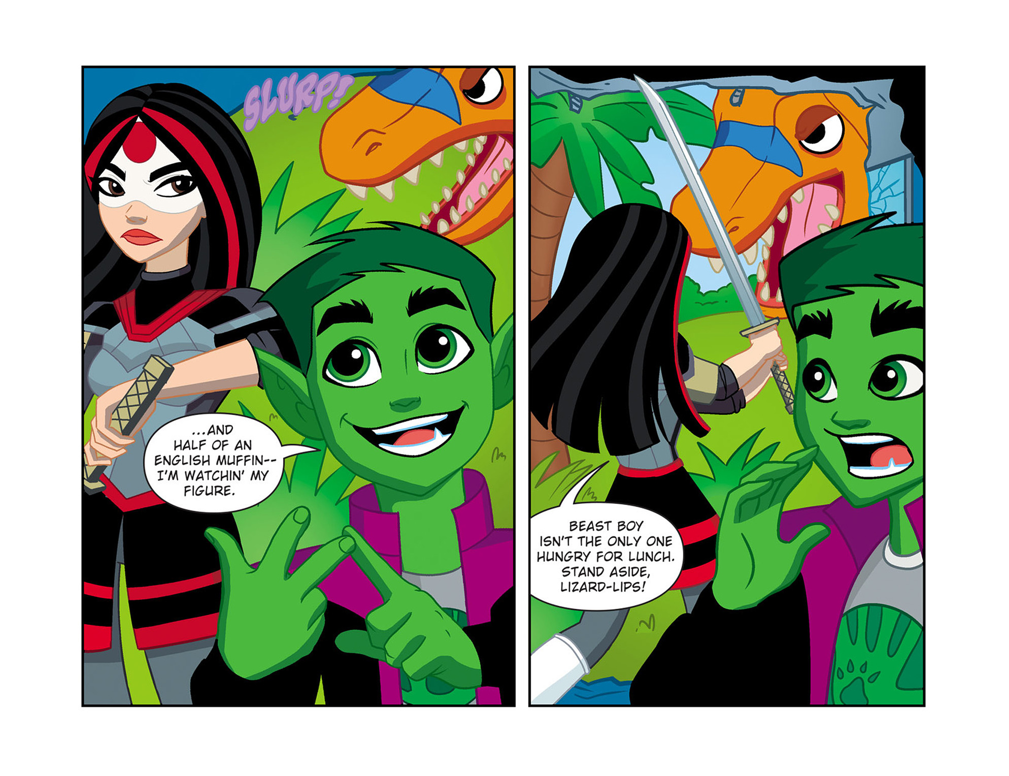 Read online DC Super Hero Girls: Past Times at Super Hero High comic -  Issue #2 - 17