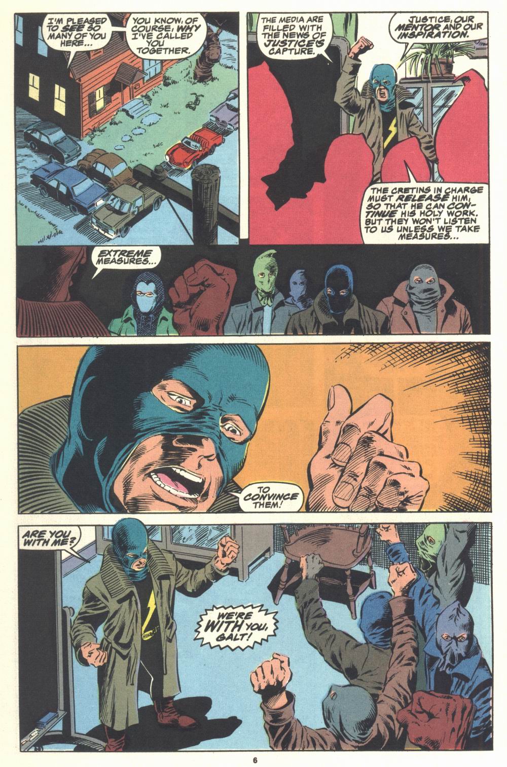 Read online Justice (1986) comic -  Issue #21 - 8