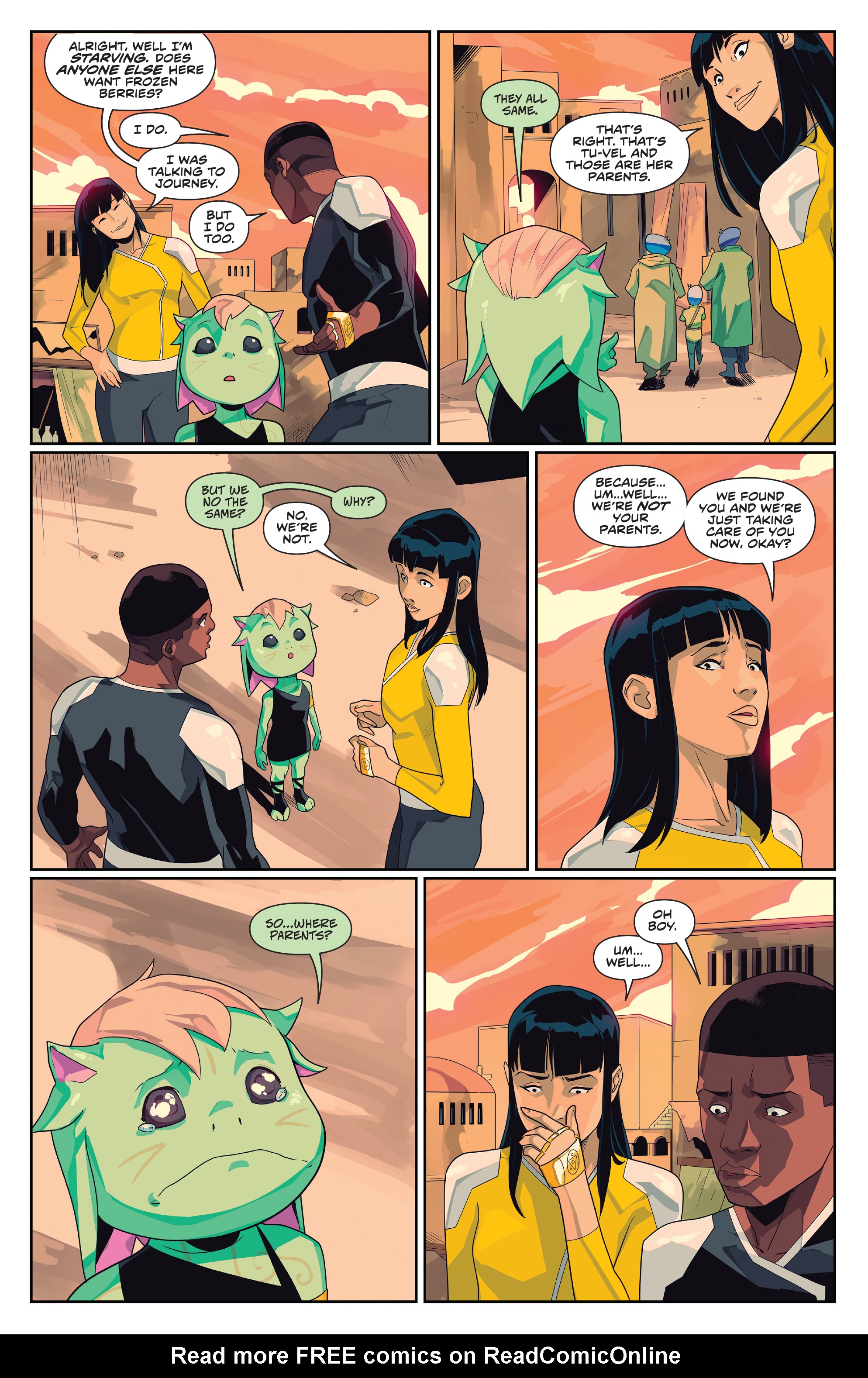 Read online Power Rangers comic -  Issue #19 - 19