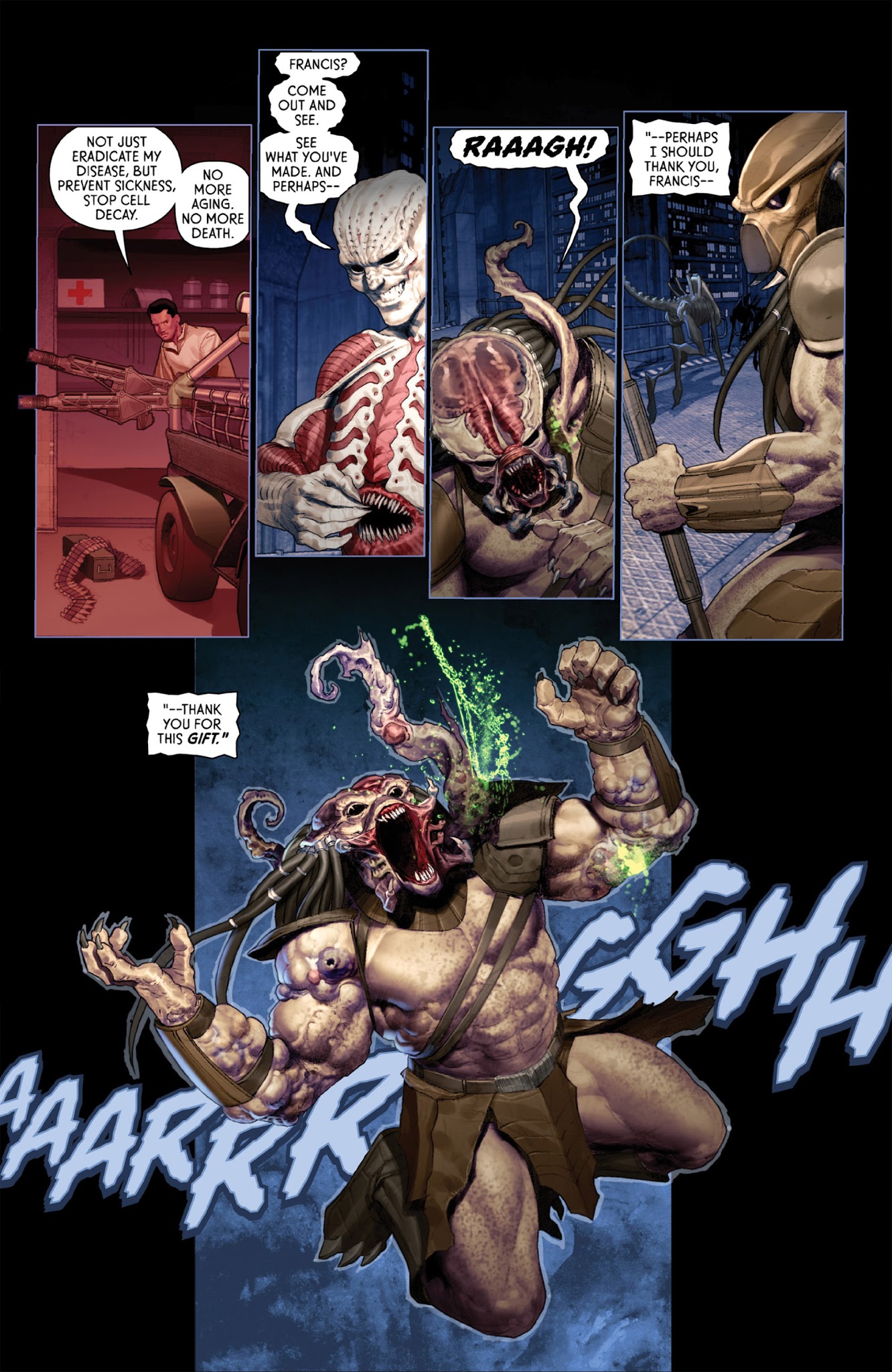 Read online Alien vs. Predator: Fire and Stone comic -  Issue # _TPB - 44