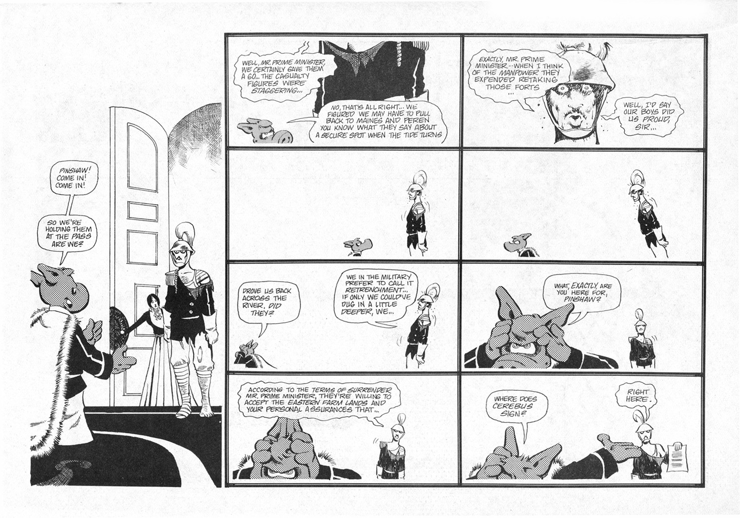 Read online Cerebus comic -  Issue #47 - 19