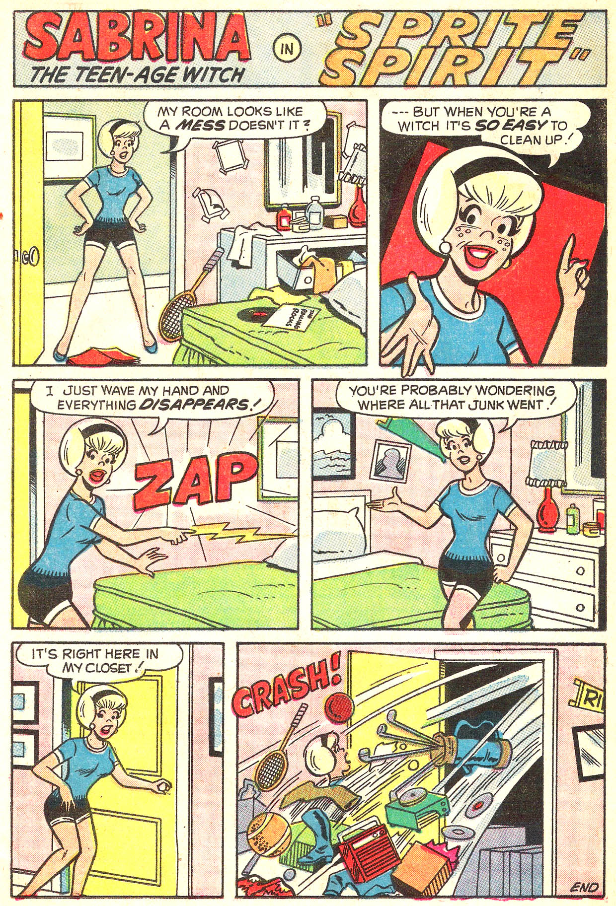 Read online Sabrina The Teenage Witch (1971) comic -  Issue #14 - 11