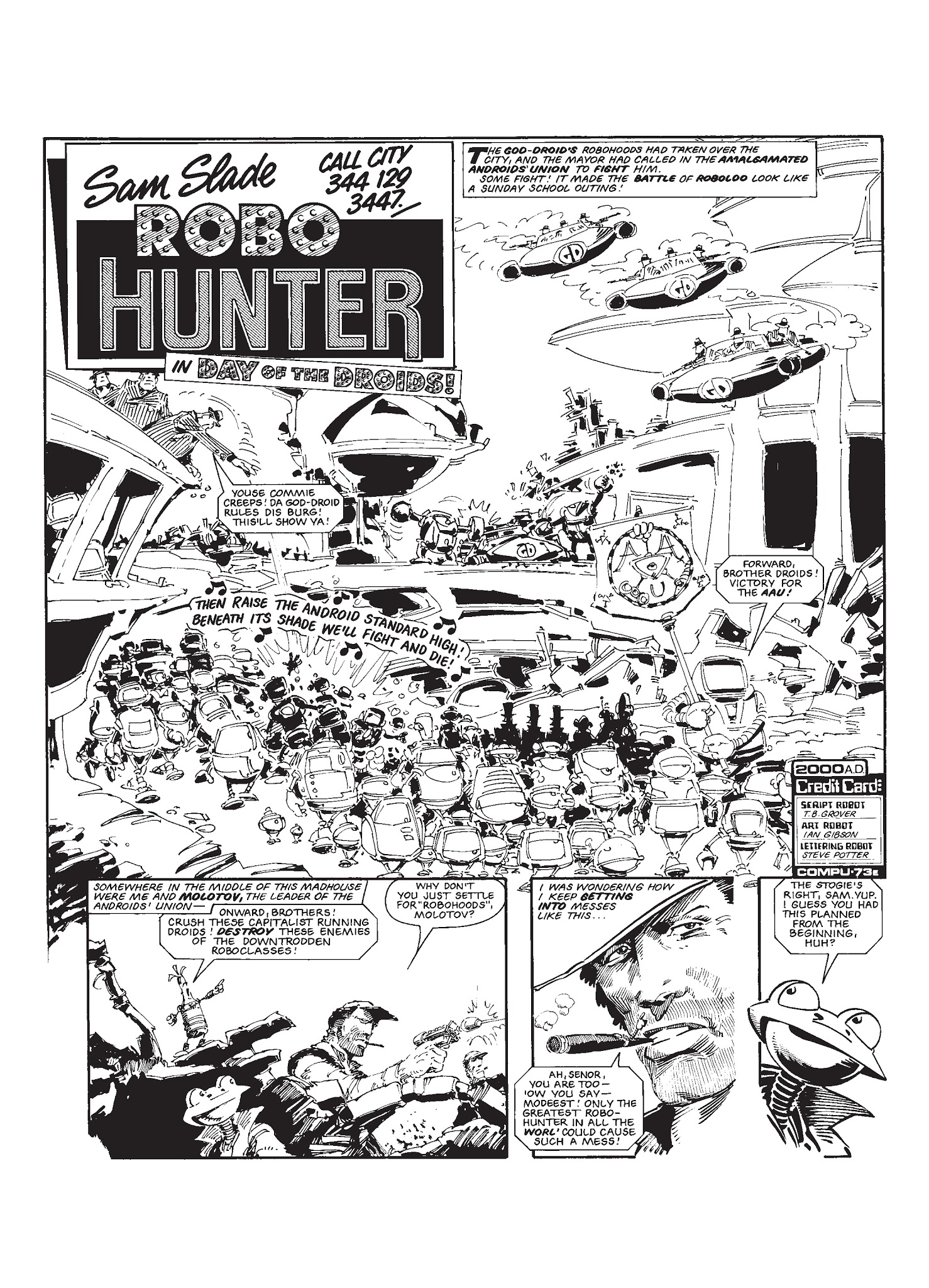 Read online Robo-Hunter: The Droid Files comic -  Issue # TPB 1 - 223