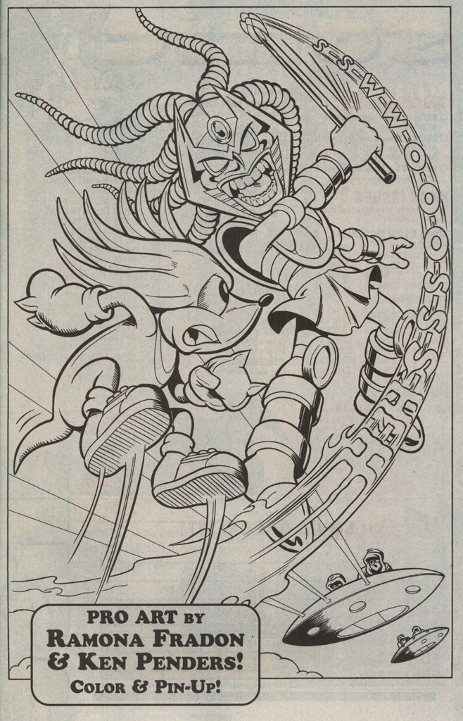 Read online Knuckles the Echidna comic -  Issue #30 - 33