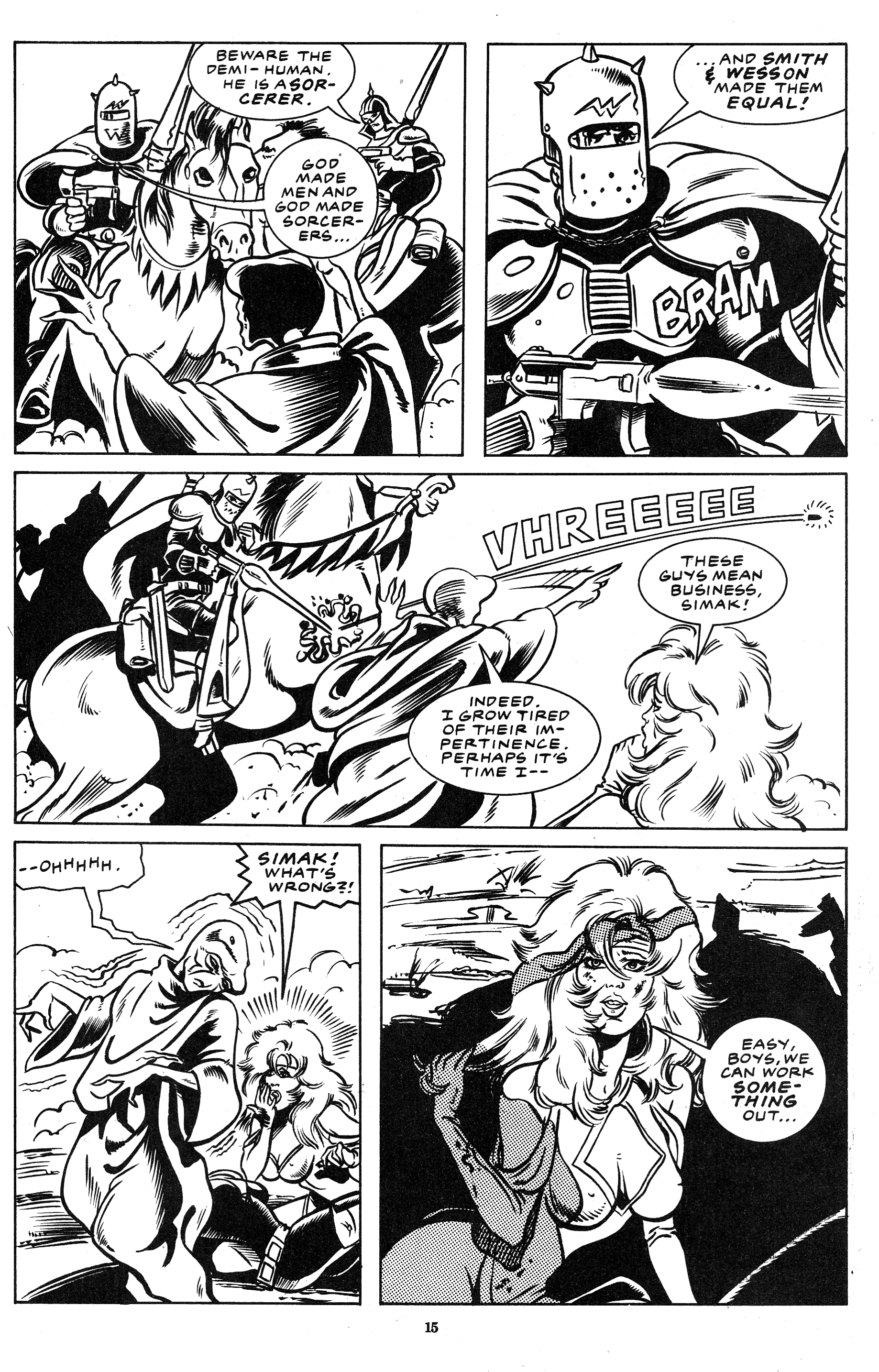 Read online Ex-Mutants: The Shattered Earth Chronicles comic -  Issue #6 - 17