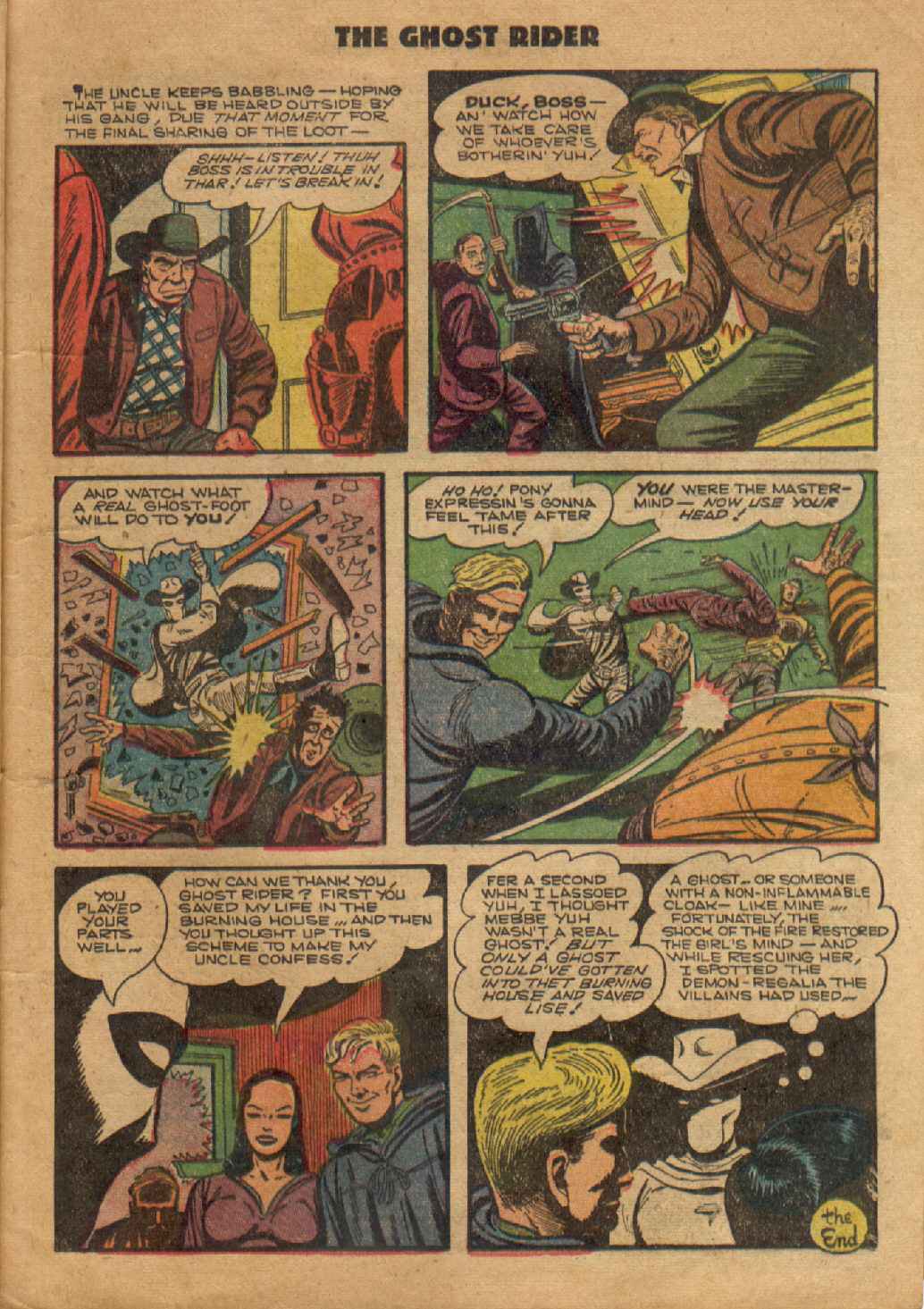 Read online The Ghost Rider (1950) comic -  Issue #11 - 9
