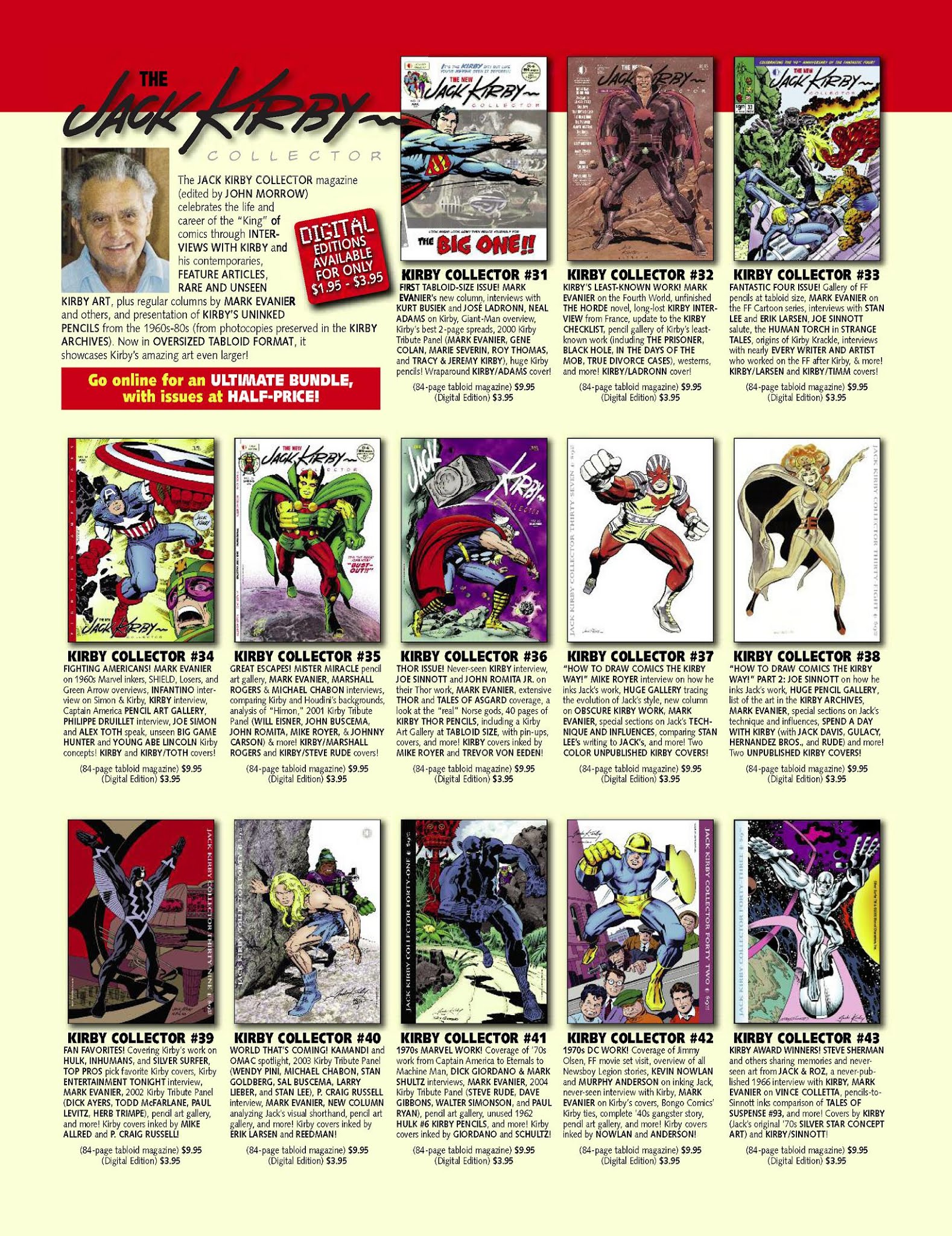 Read online The Jack Kirby Collector comic -  Issue #58 - 160