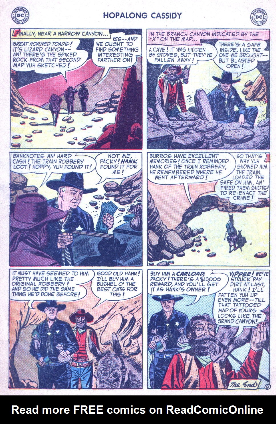 Read online Hopalong Cassidy comic -  Issue #86 - 10