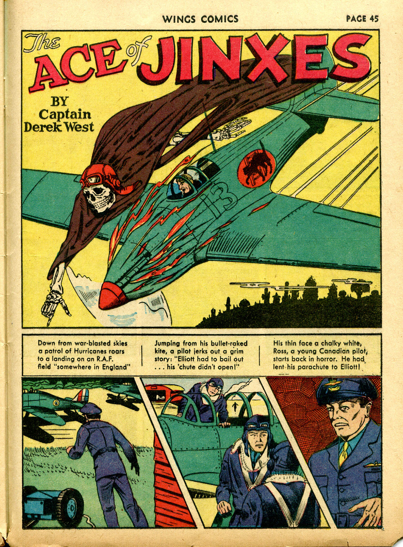 Read online Wings Comics comic -  Issue #12 - 47